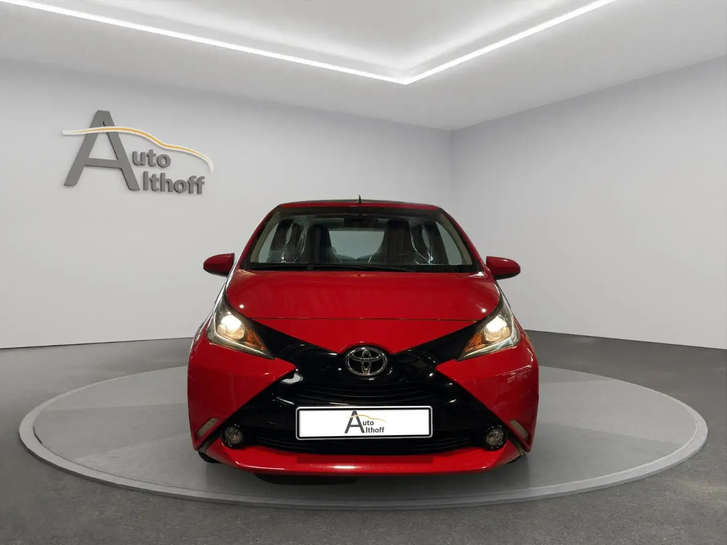 Toyota Aygo x-wave KAM KLIMA BLUET. TEMPO SHZ Roşu - 2