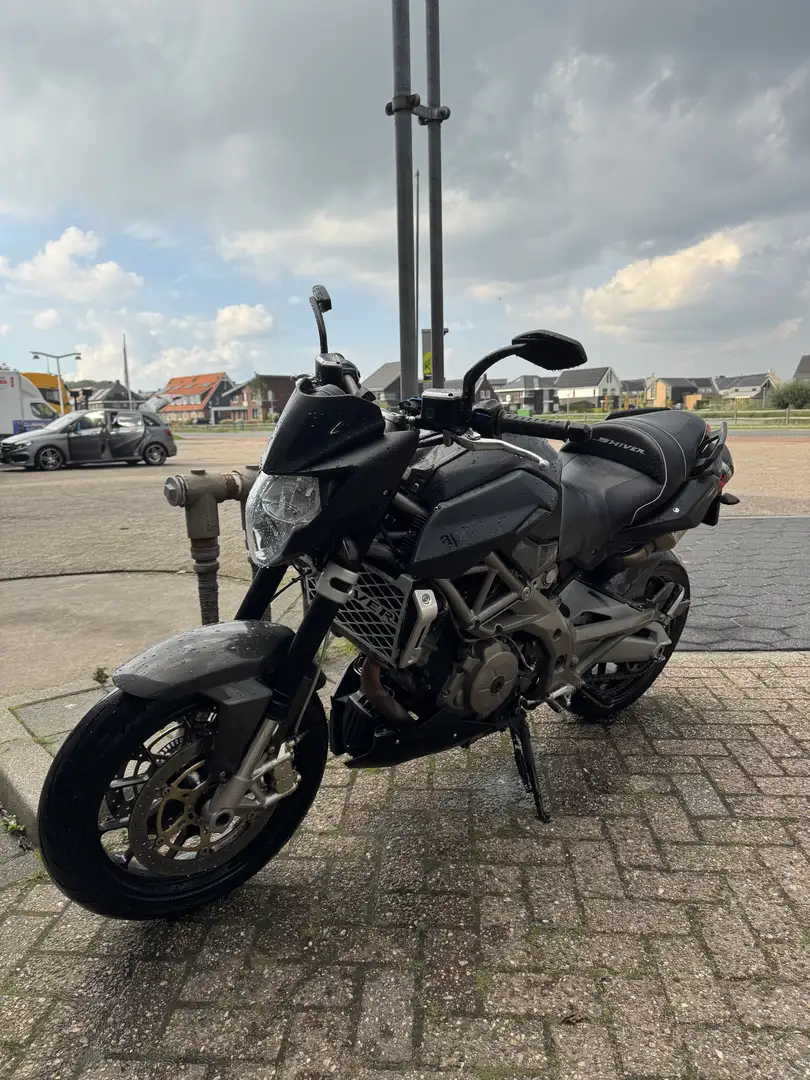 Aprilia Shiver 750 Facelift A2 Vol Vermogen Zwart - 2