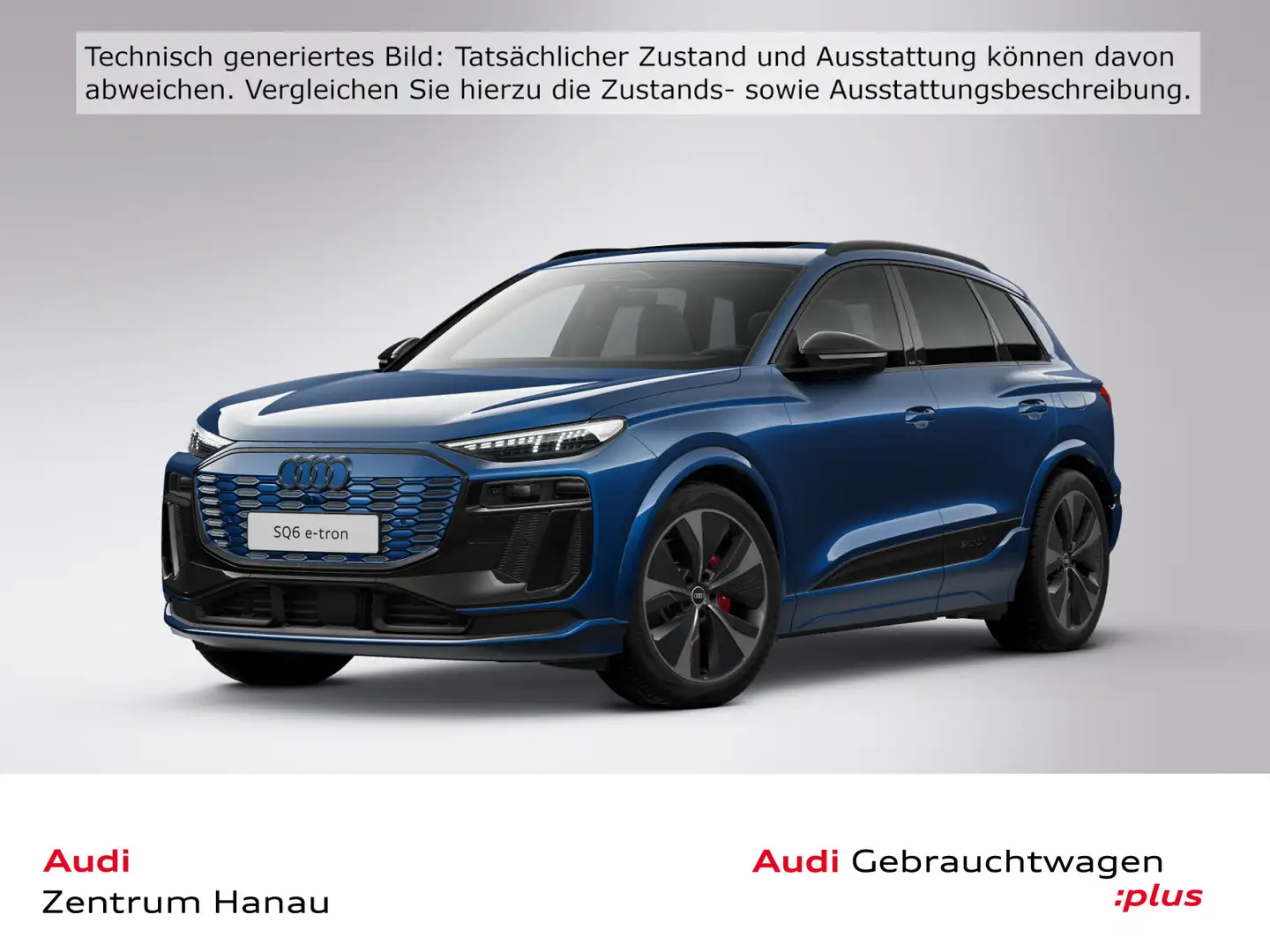 Audi SQ6 e-tron SQ6 e-tron*EDITION-ONE-BLUE*NAVI*MATRIX*HUD*AHK* Bleu - 1