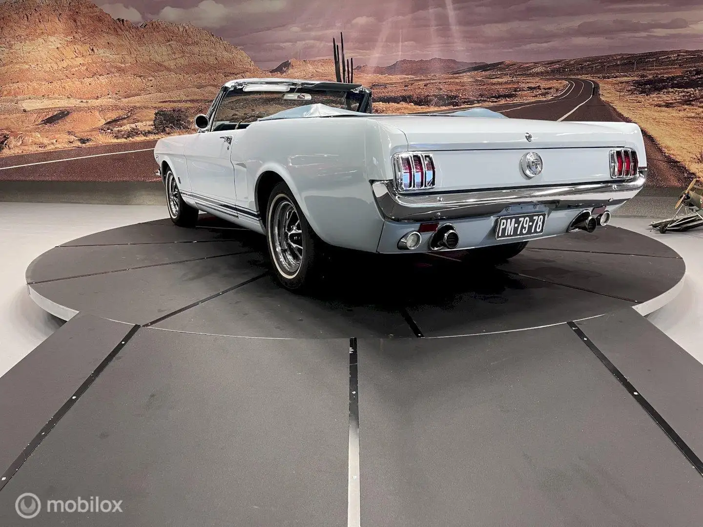 Ford Mustang Convertible K-code high performance Blau - 2