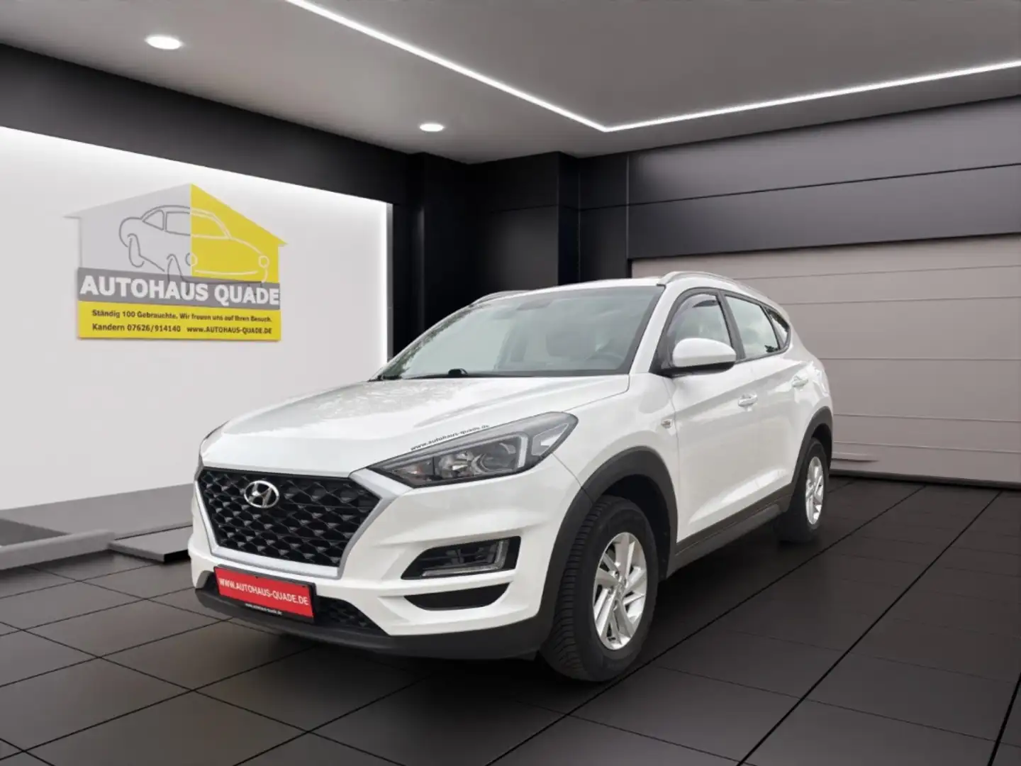 Hyundai TUCSON Trend 2WD Mehrzonenklima Fahrerprofil DAB SHZ Lenk Blanco - 1