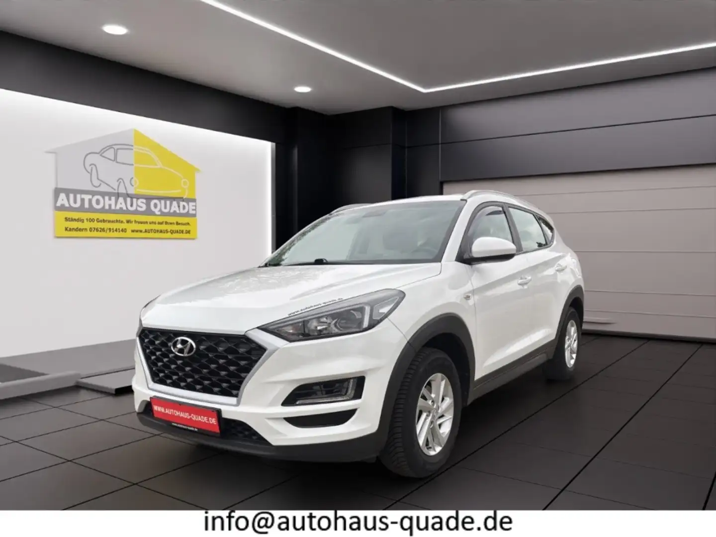 Hyundai TUCSON Trend 2WD Mehrzonenklima Fahrerprofil DAB SHZ Lenk Wit - 1