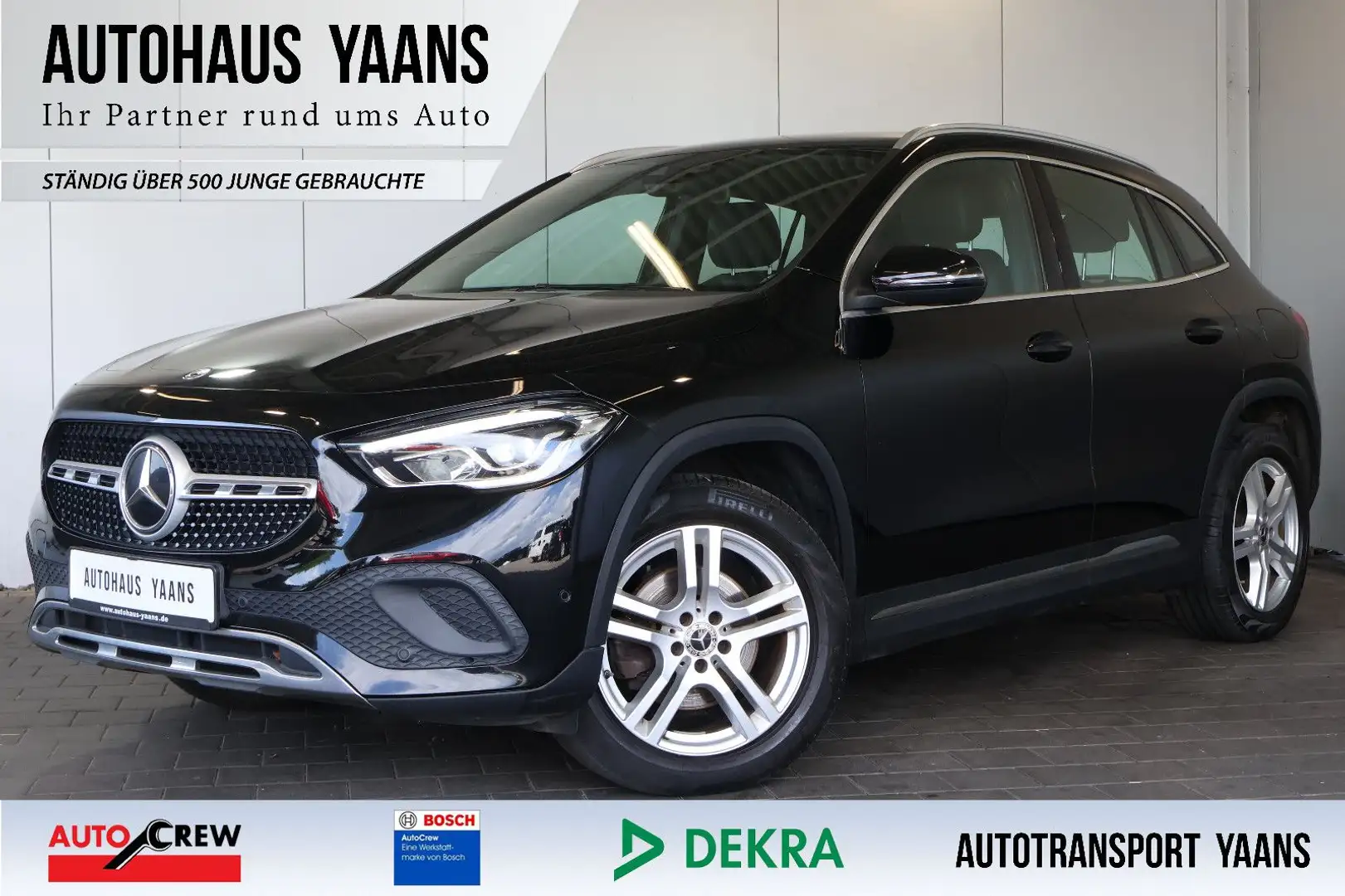Mercedes-Benz GLA 200 d Progressive WIDE+MBUX+SIDE+KAM+LED+18" Noir - 1