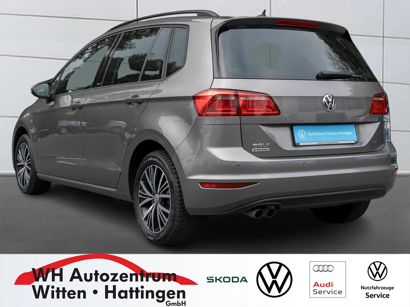 Volkswagen Golf Sportsvan 1.4 TSI Allstar NAVI XENON PDC ACC GJ-REIFEN SI... Grau - 2