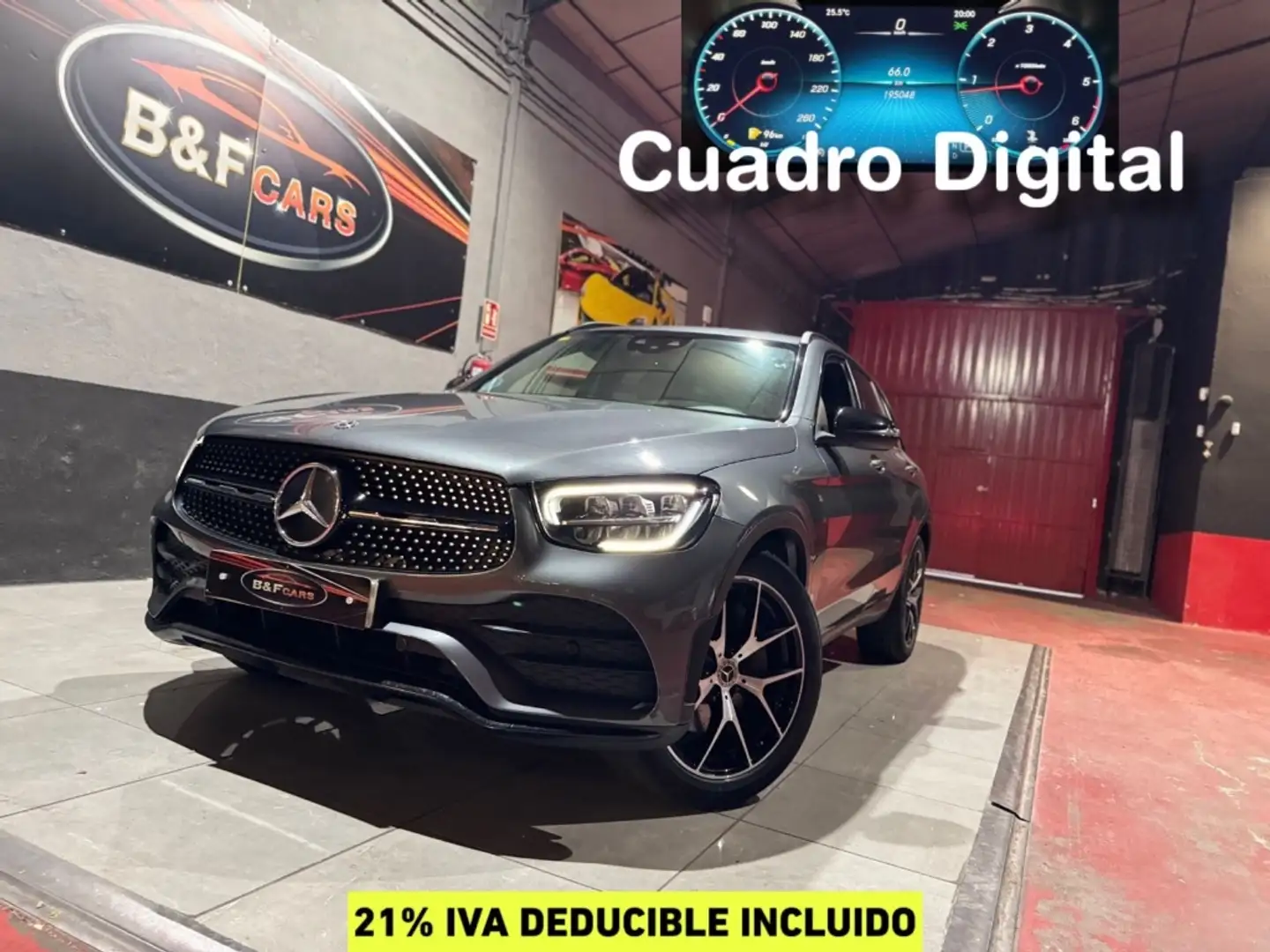 Mercedes-Benz GLC 200 200d 4Matic 9G-Tronic Gris - 1