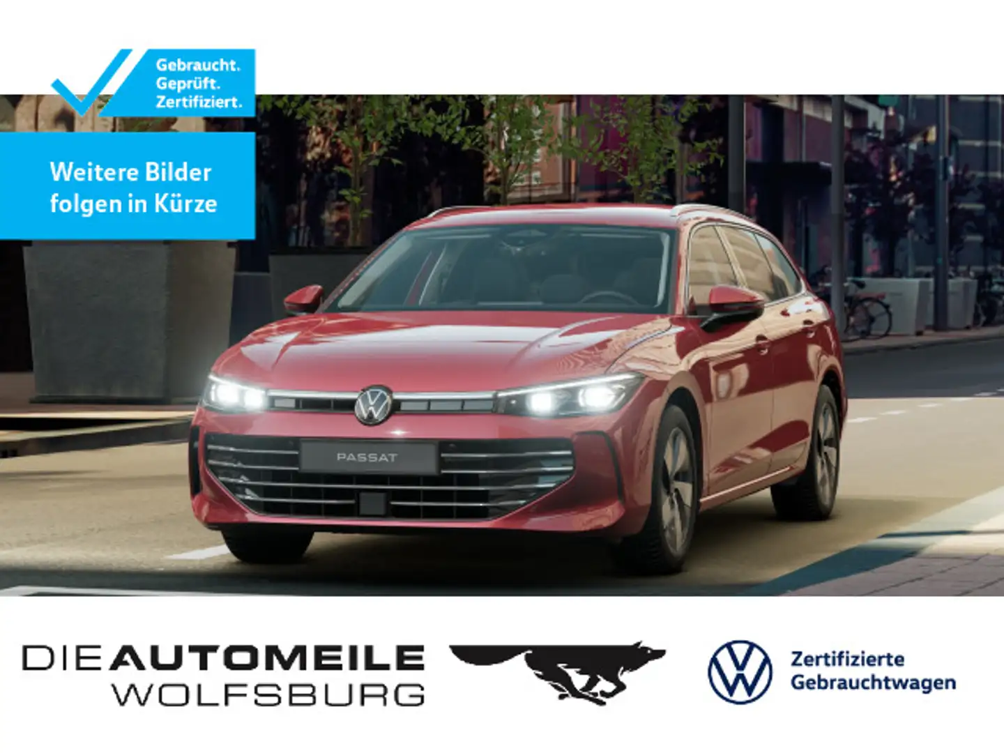 Volkswagen Passat Variant 2.0 TDI DSG Elegance neues Modell Rot - 1