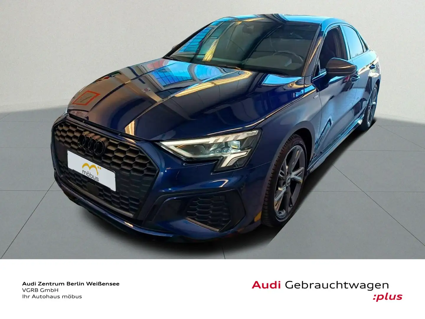 Audi A3 35 TFSI S-LINE*LED*GRA*B&O*NAV*AAC* Blau - 2