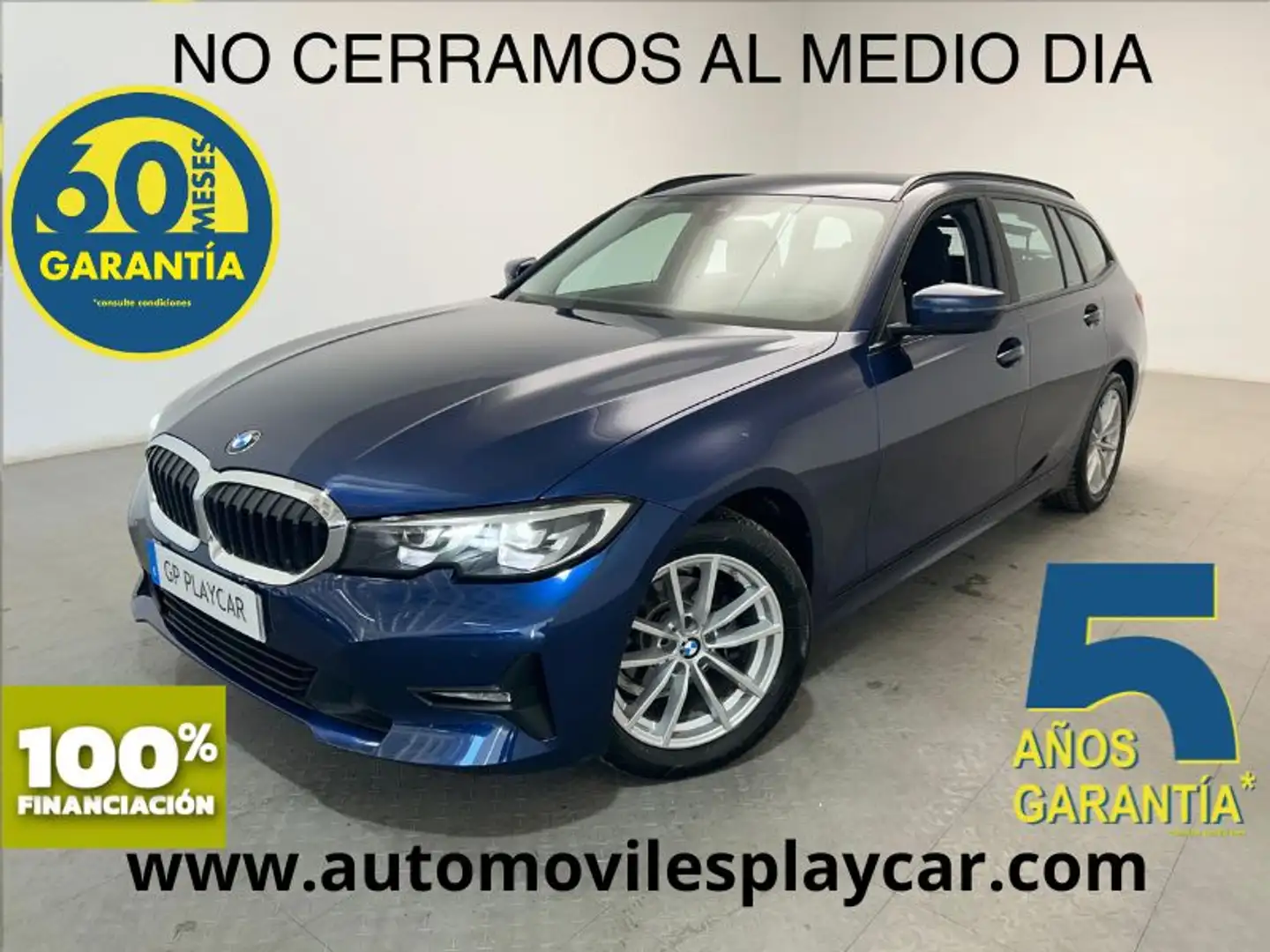 BMW 318 318dA Touring Azul - 1