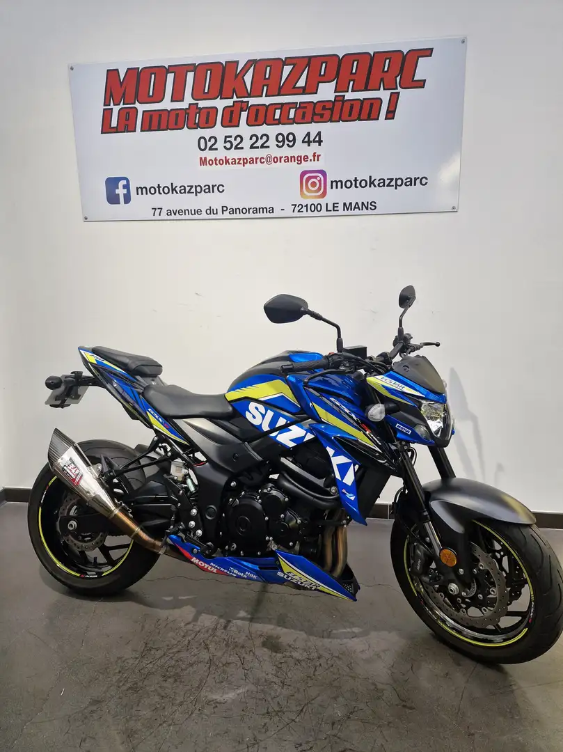 Suzuki GSX-S 750 Azul - 2