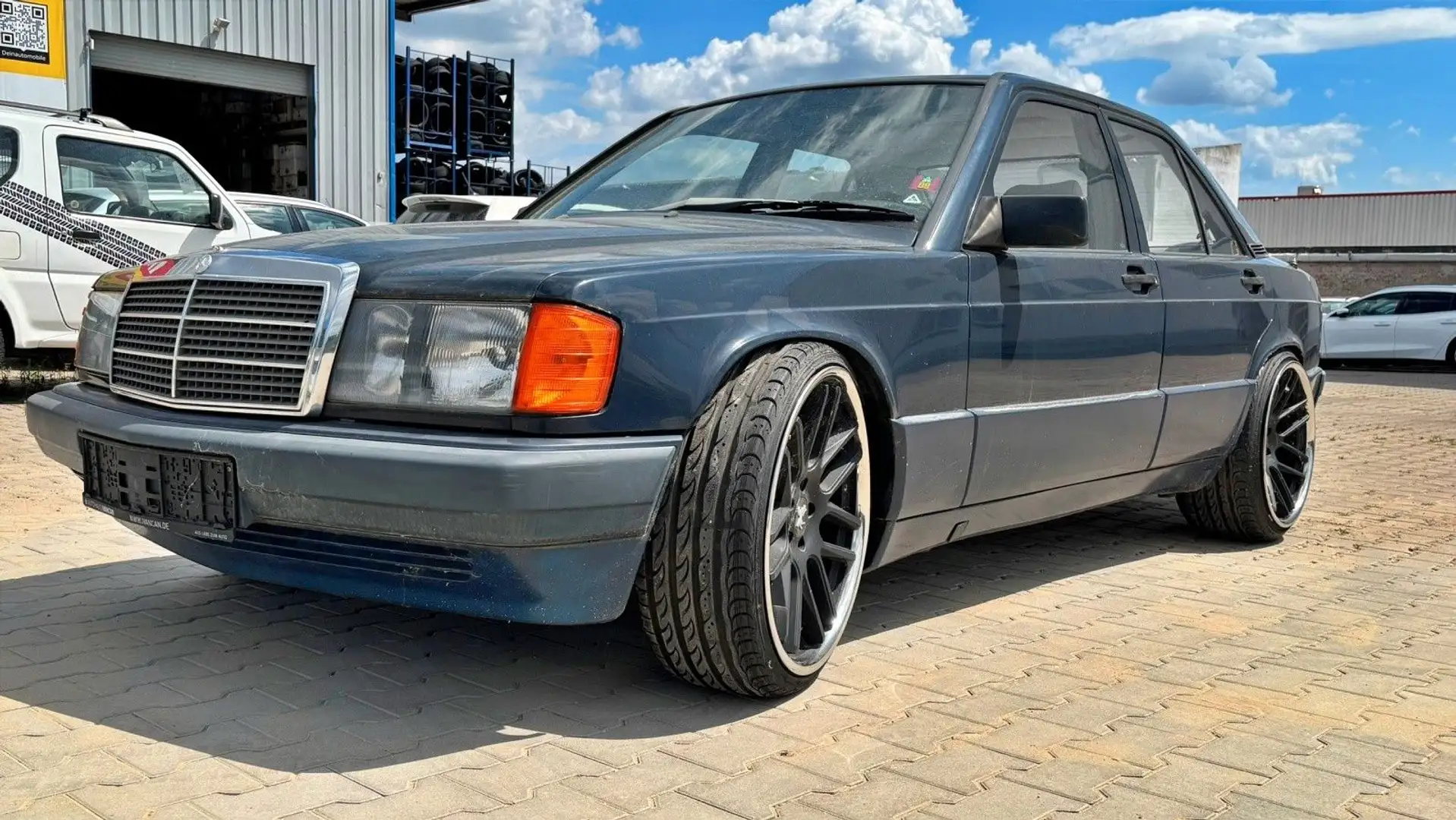 Mercedes-Benz 190 /TUNING/RADIO/SERVO Azul - 1