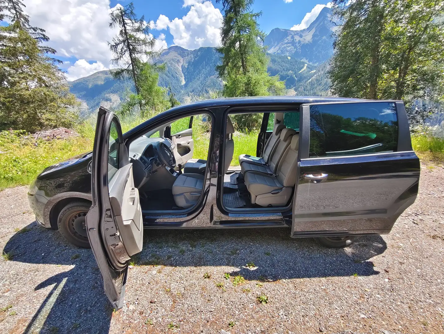 SEAT Alhambra Alhambra 2,0 TDI 4WD Schwarz - 2