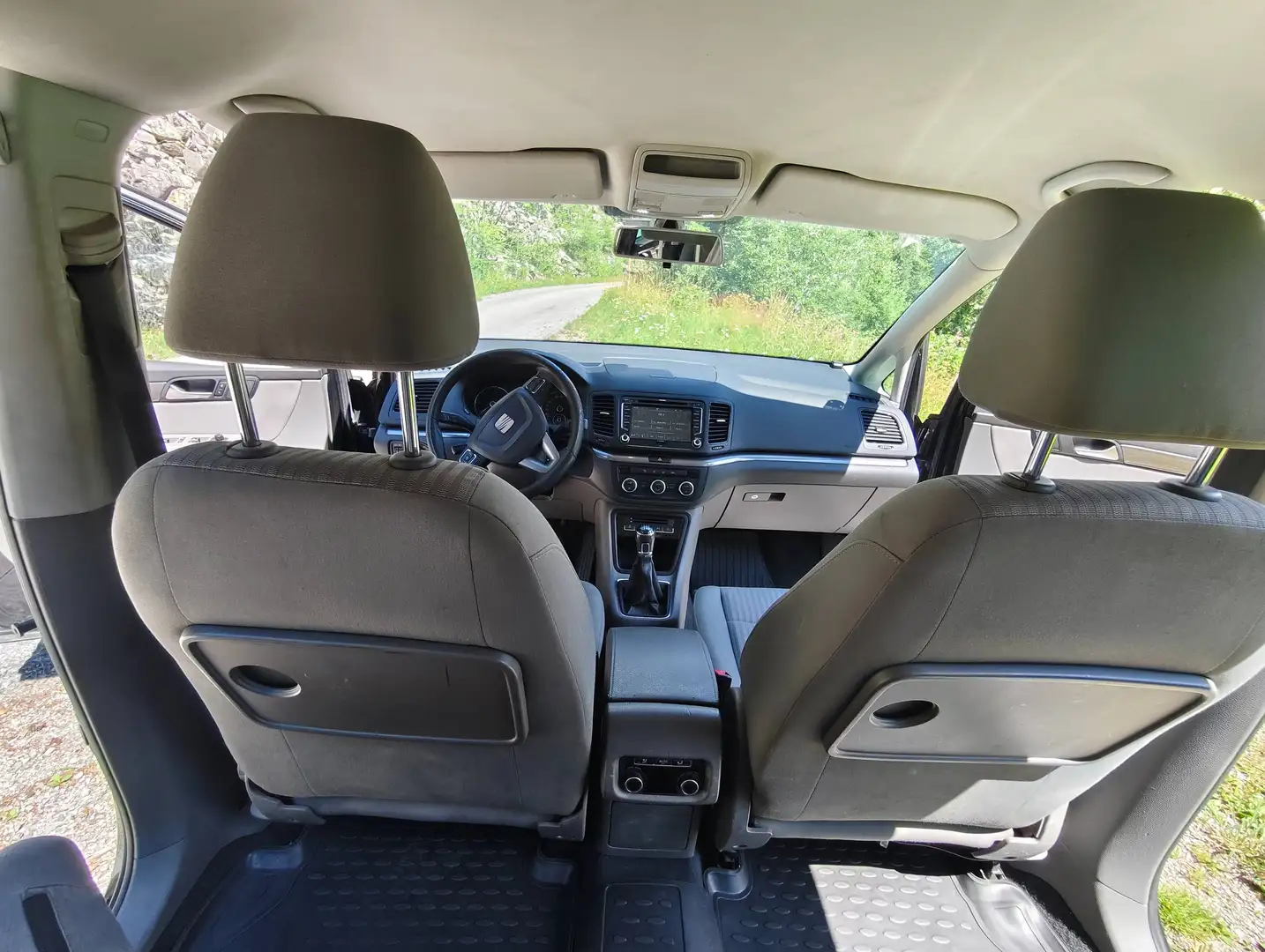 SEAT Alhambra Alhambra 2,0 TDI 4WD Schwarz - 1