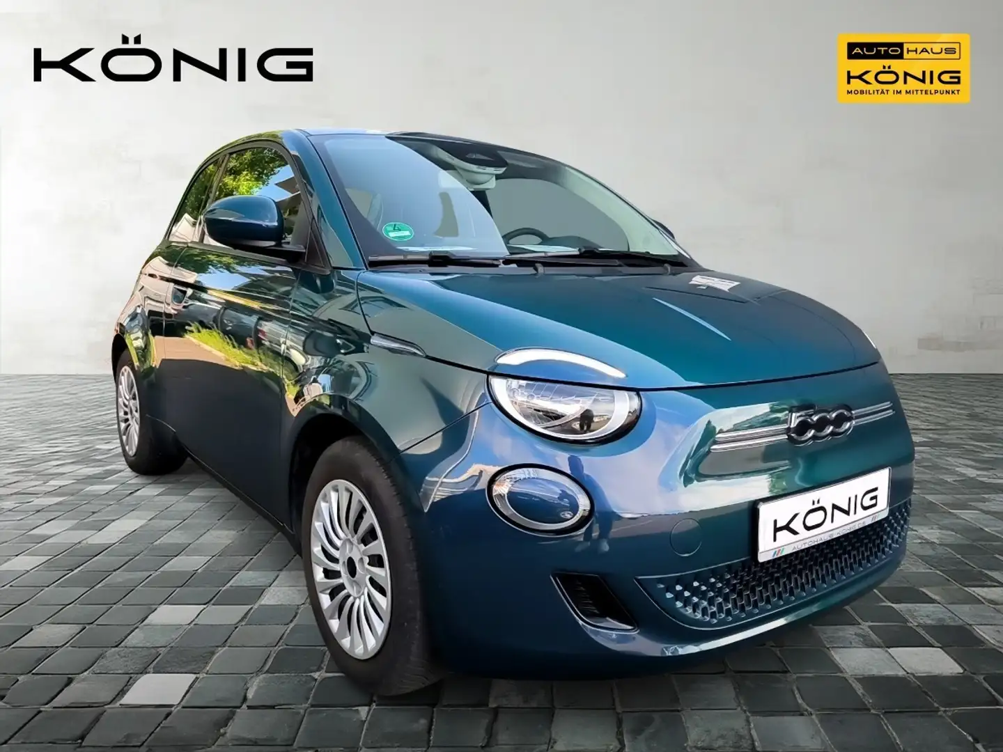 Fiat 500e Base 42kWh KLIMA*CARPLAY*ANDROID-AUTO Grün - 2