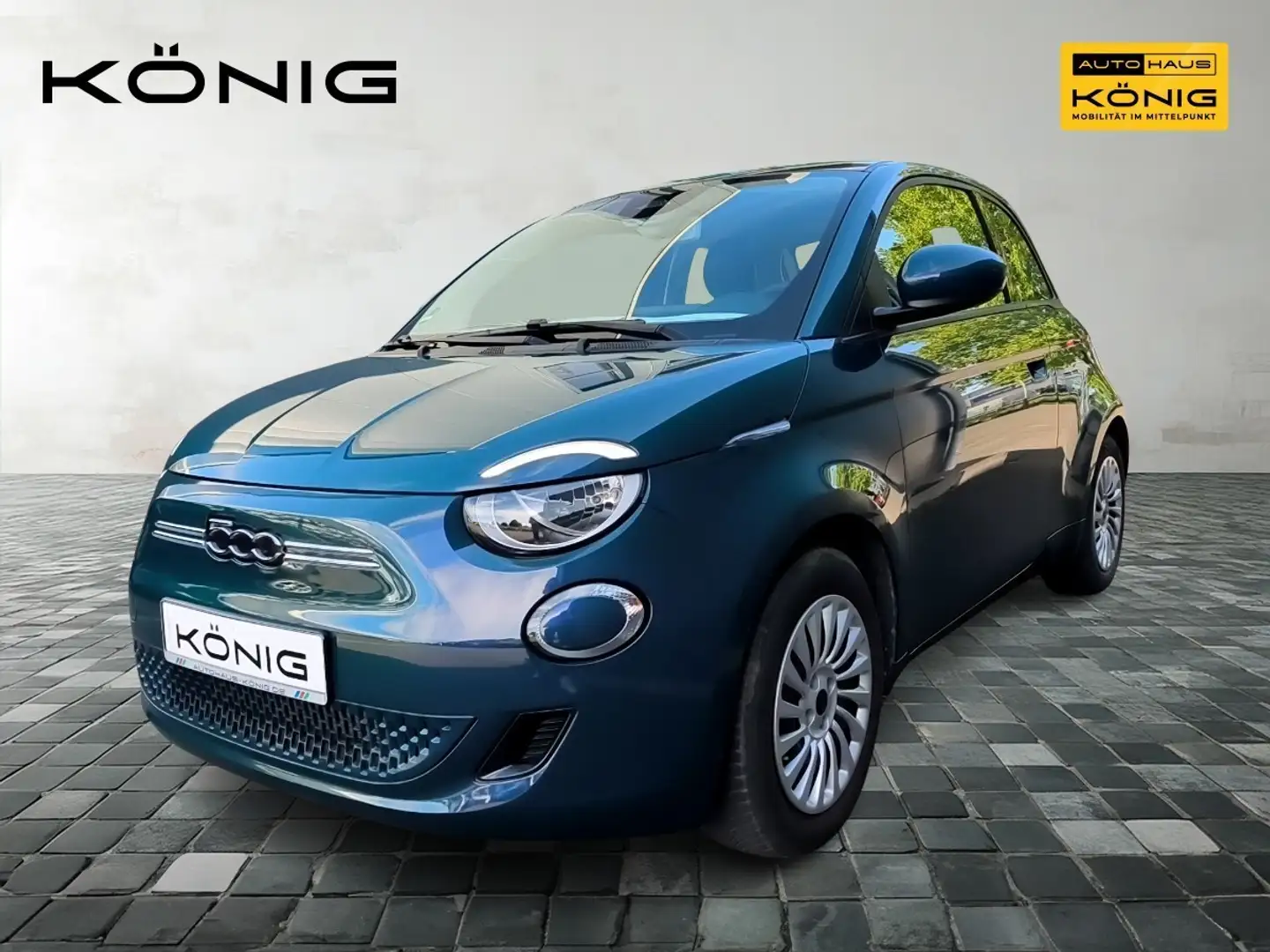 Fiat 500e Base 42kWh KLIMA*CARPLAY*ANDROID-AUTO Grün - 1