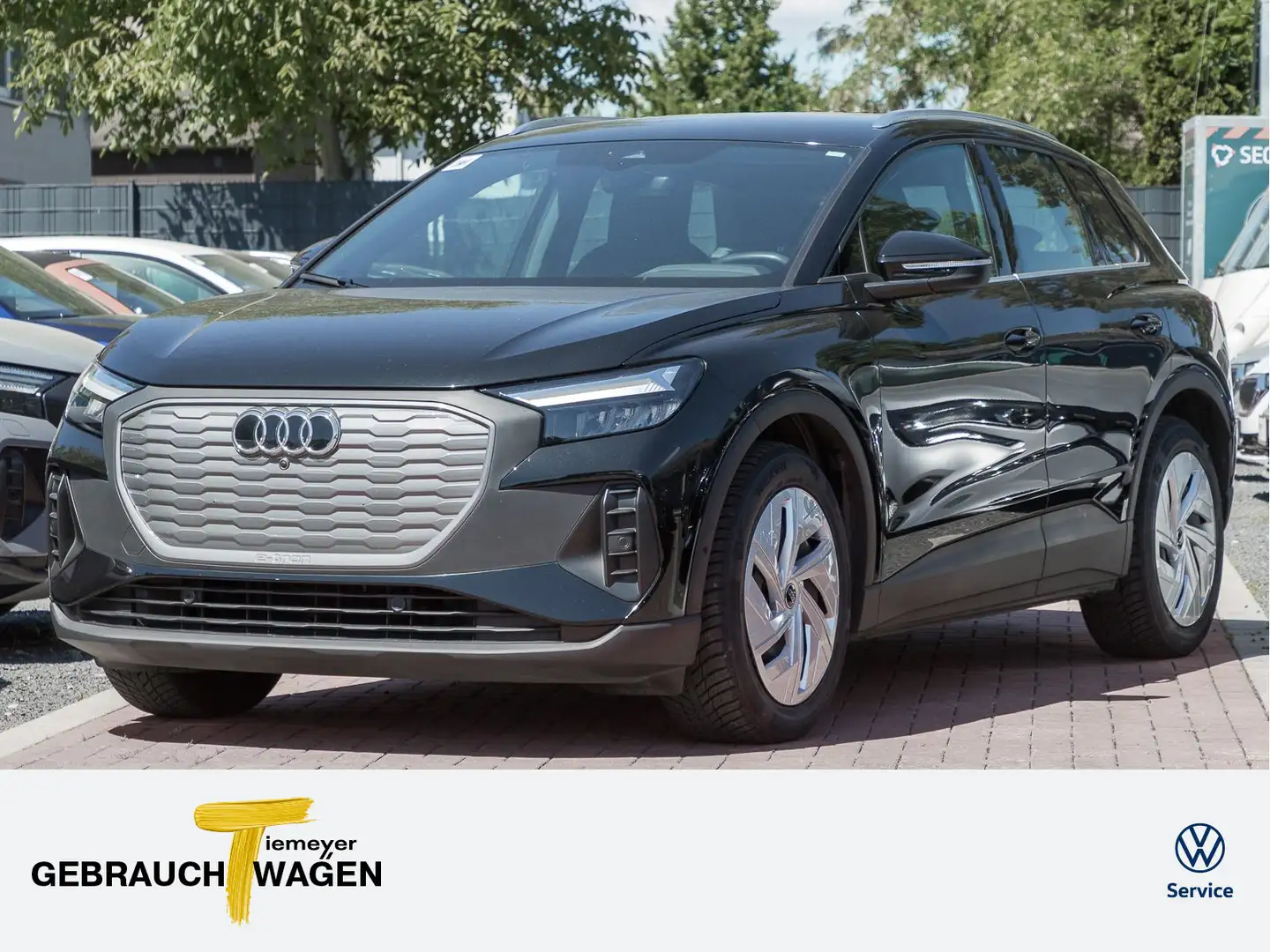 Audi Q4 e-tron 40 LM19 KAMERA NAVI+ VIRTUAL ALLWETTER Schwarz - 1