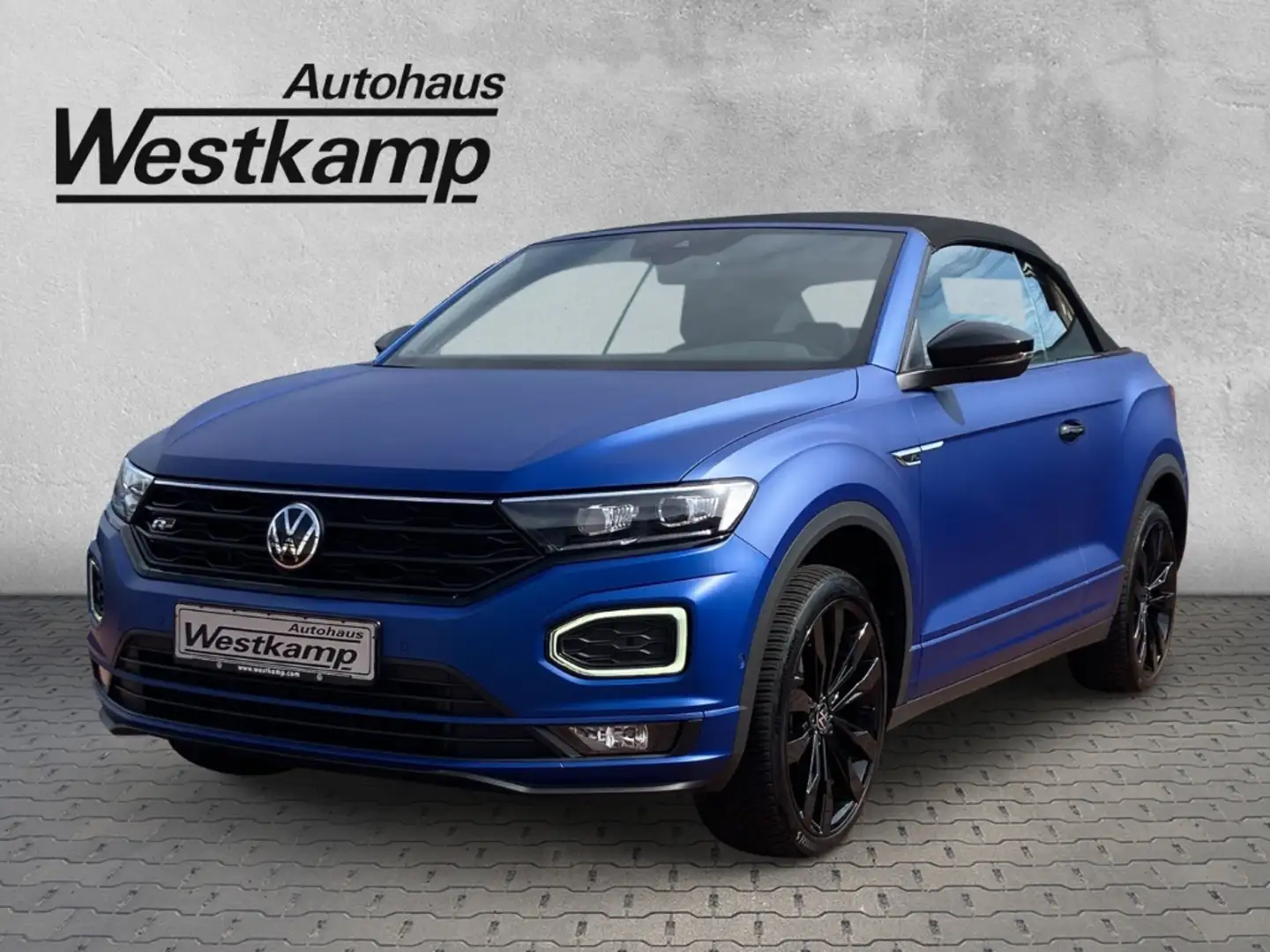 Volkswagen T-Roc Cabriolet R-Line Edition Plus 1.5 TSI DSG Leder An Blau - 1