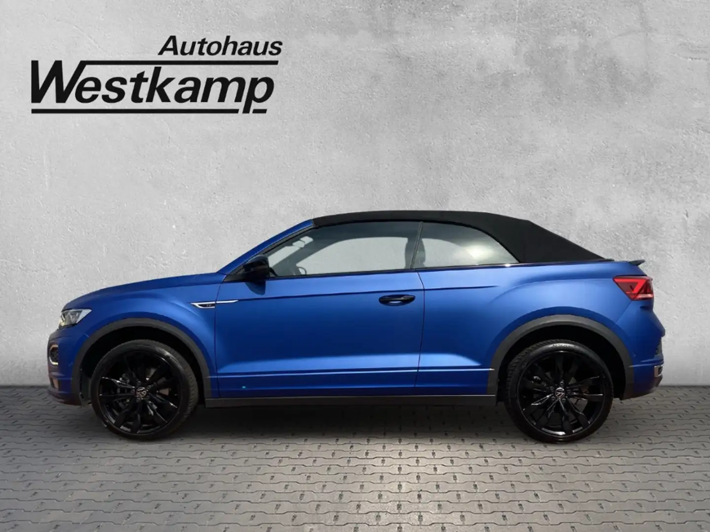 Volkswagen T-Roc Cabriolet R-Line Edition Plus 1.5 TSI DSG Leder An Blau - 2