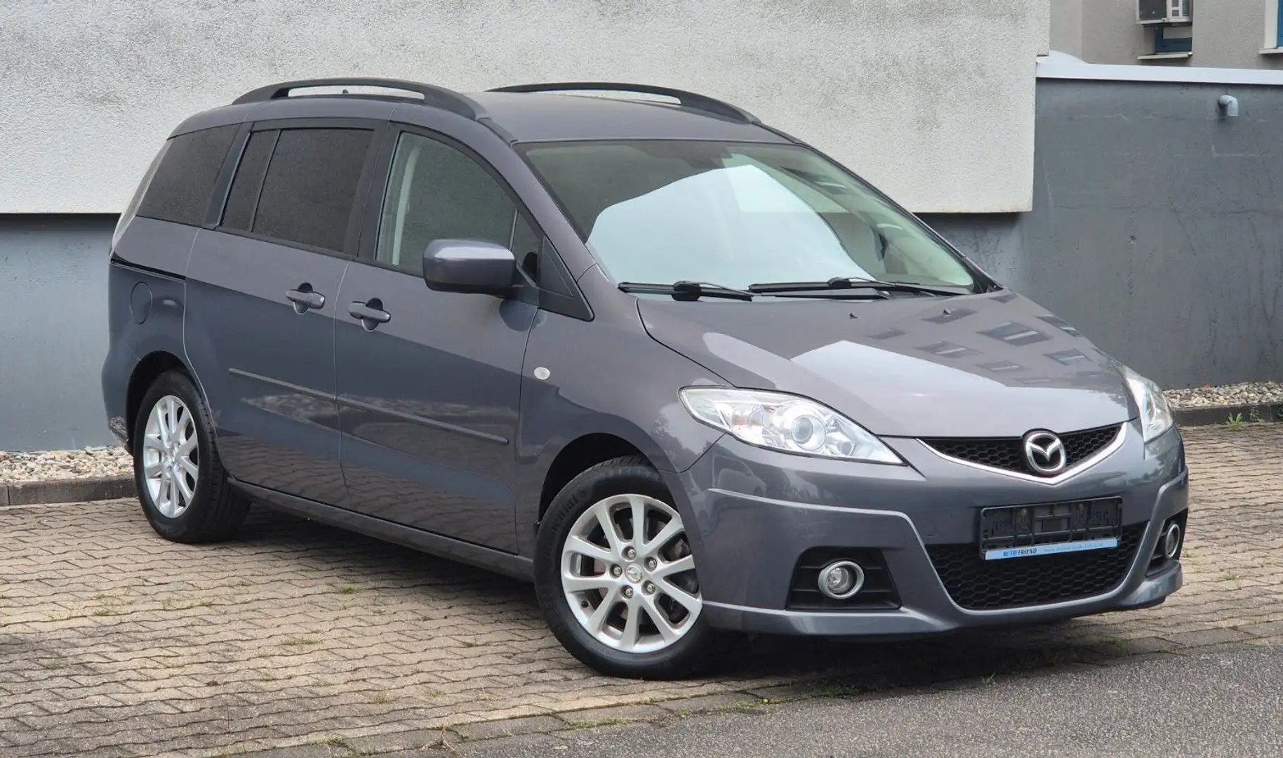 Mazda 5 2.0 CD 7-Sitzer *1.HAND* PDC/SHZ/TEMPO/TÜV NEU Grau - 1