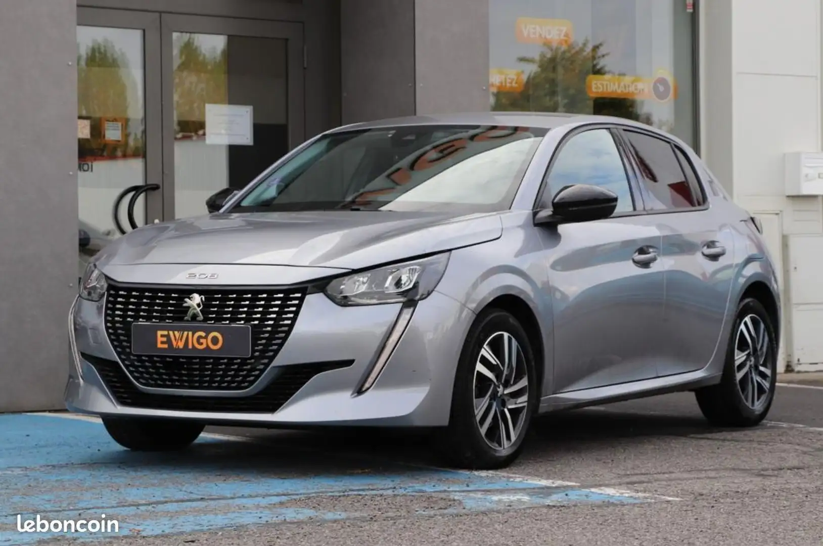 Peugeot 208 1.2 100ch ALLURE CARPLAY Grijs - 1