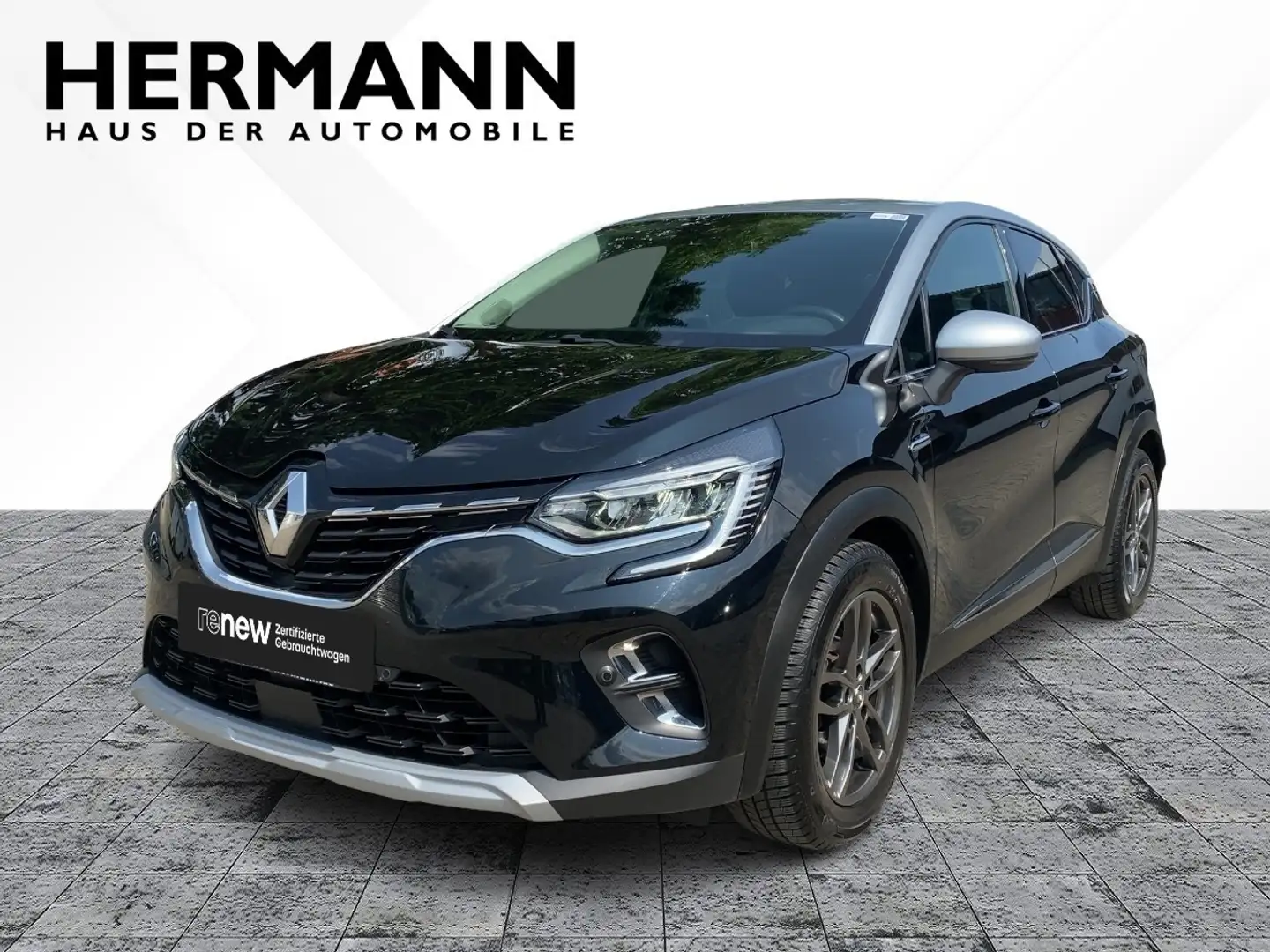 Renault Captur II 1.6 E-TECH 160 GPF Intens *LED*NAVI*LM Schwarz - 1
