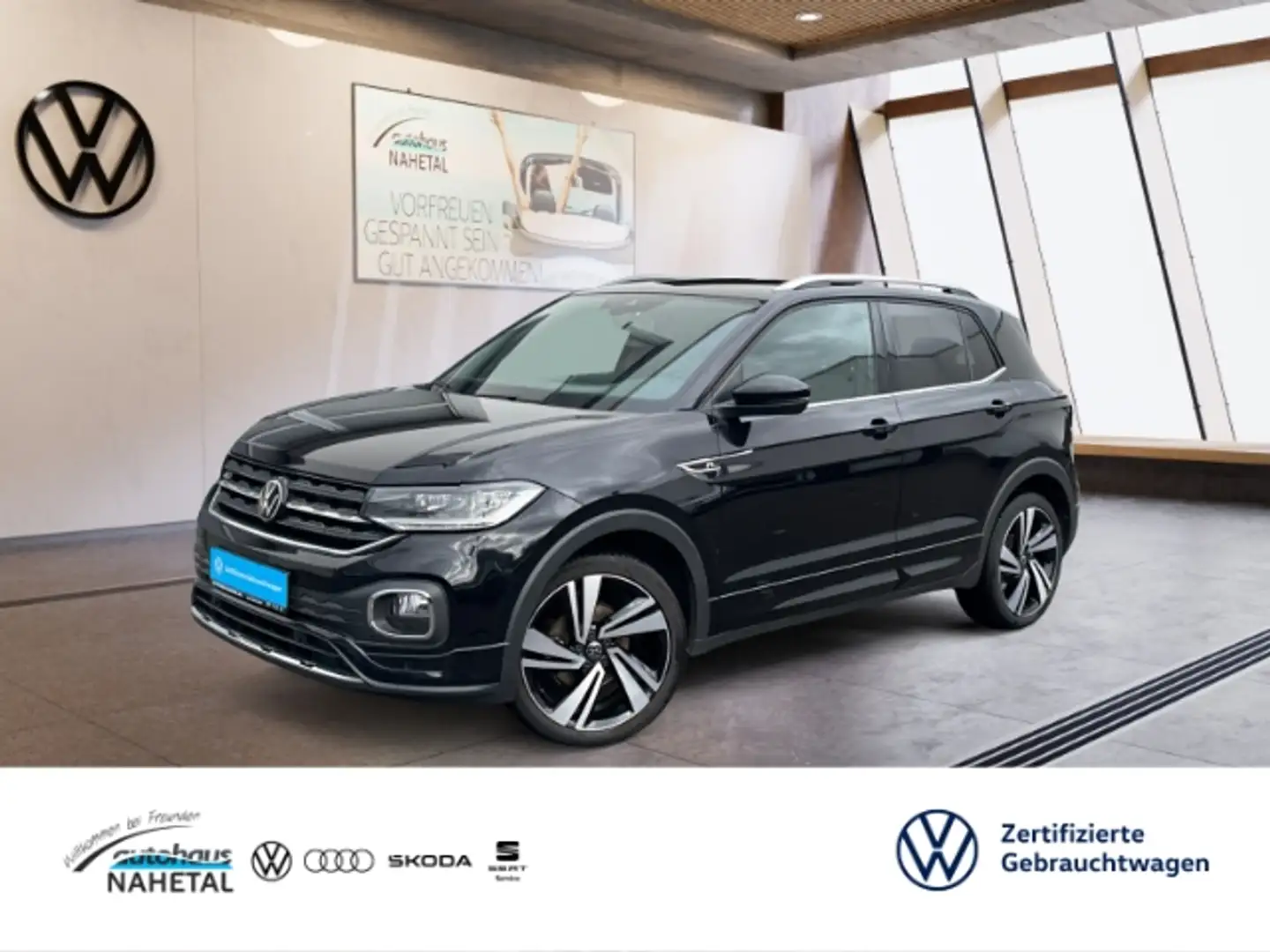 Volkswagen T-Cross 1.0TSI Style R-LINE LED NAVI REAR VIEW  18'' DIGIT Schwarz - 1