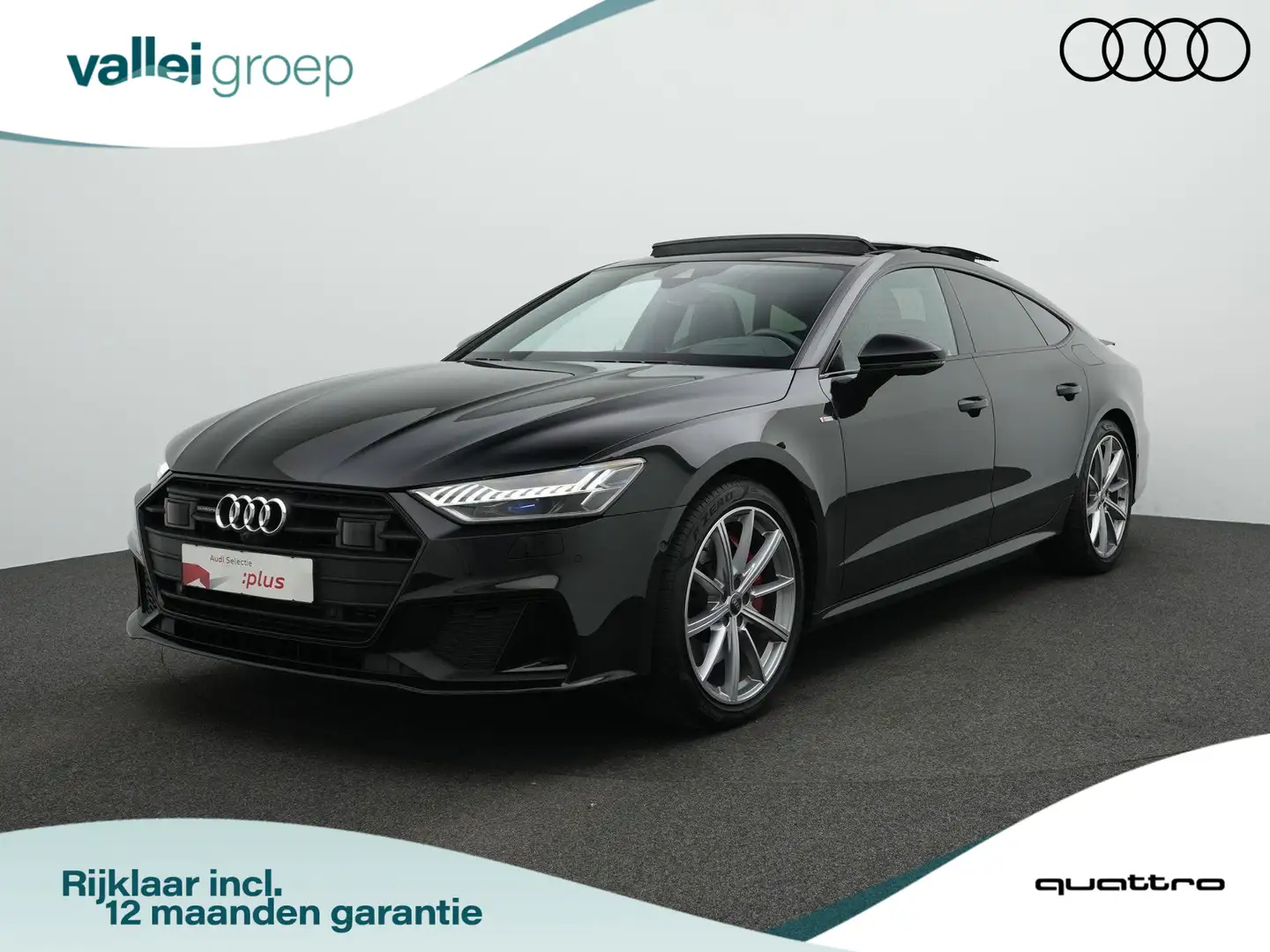 Audi A7 Sportback 55 TFSI e 367 pk S-tronic quattro Compet Noir - 1