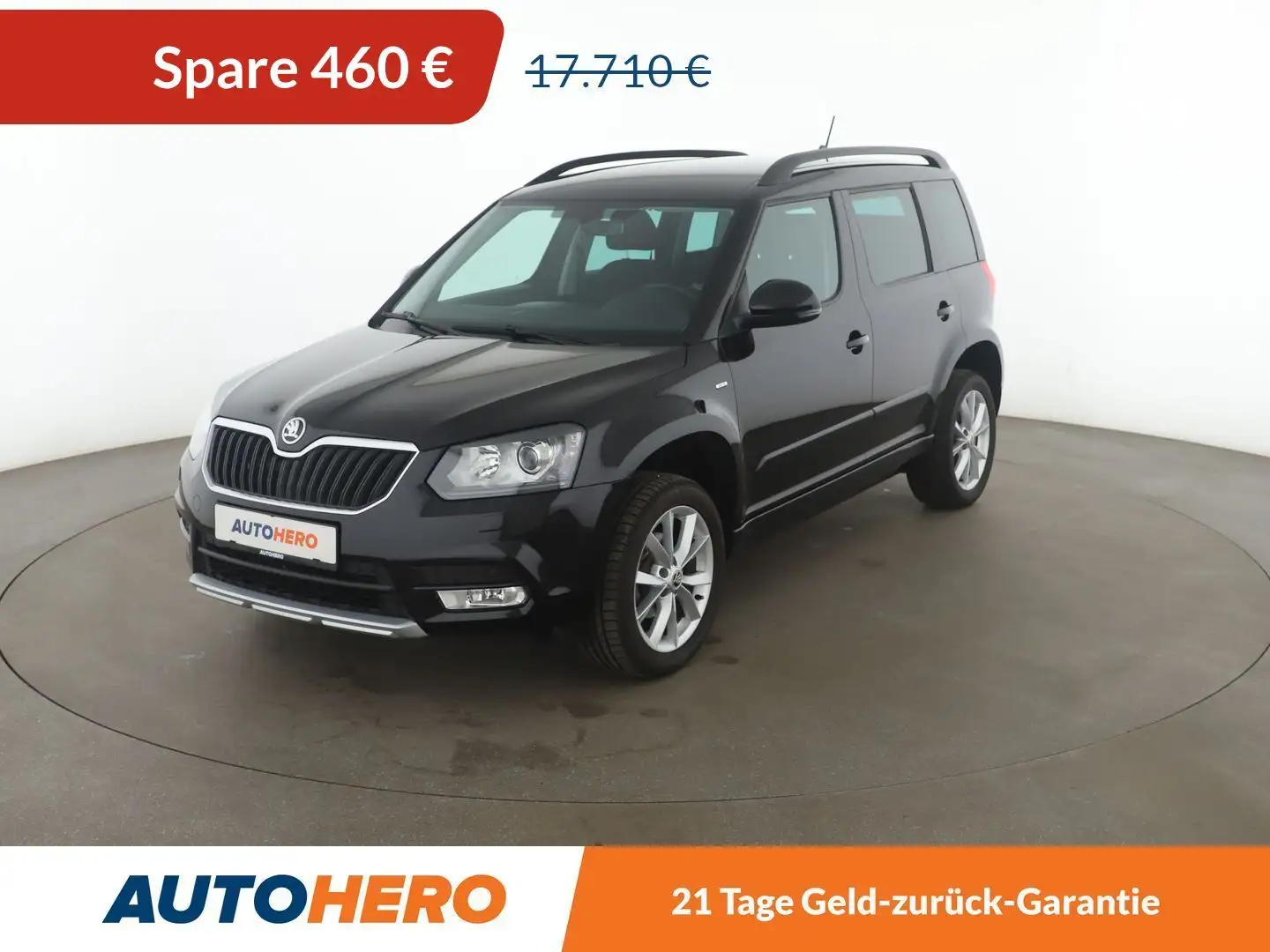 Skoda Yeti 1.2 TSI Drive*XENON*NAVI*TEMPO*PDC*SHZ*KLIMA* Schwarz - 1