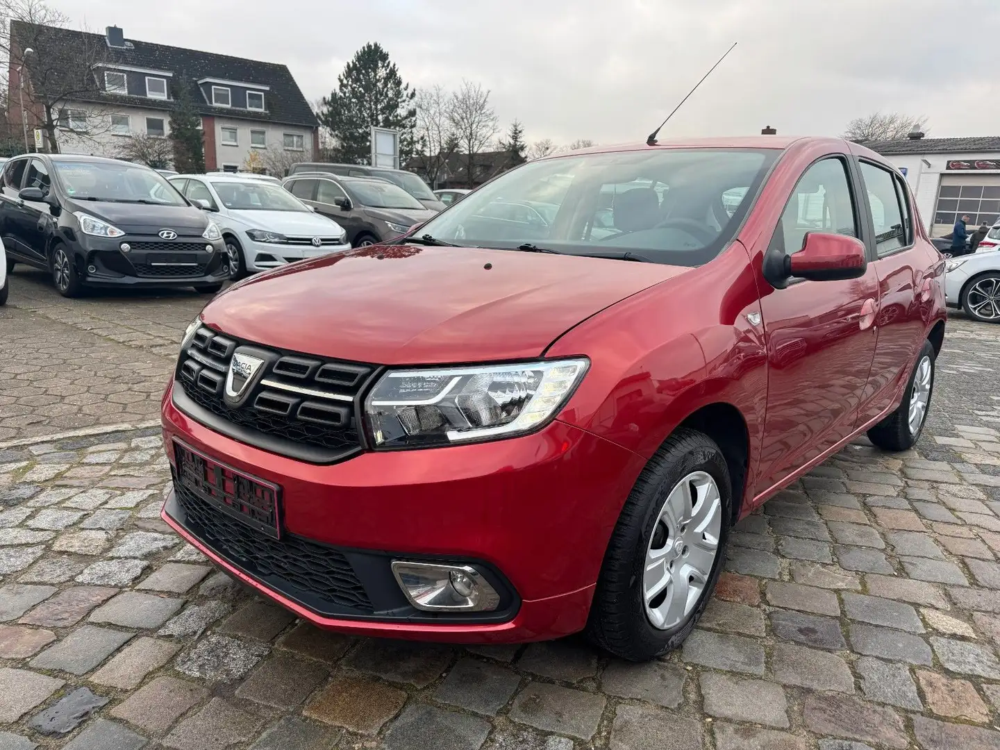 Dacia Sandero II Comfort *nur 46TKM *Navi *Klima Rouge - 1