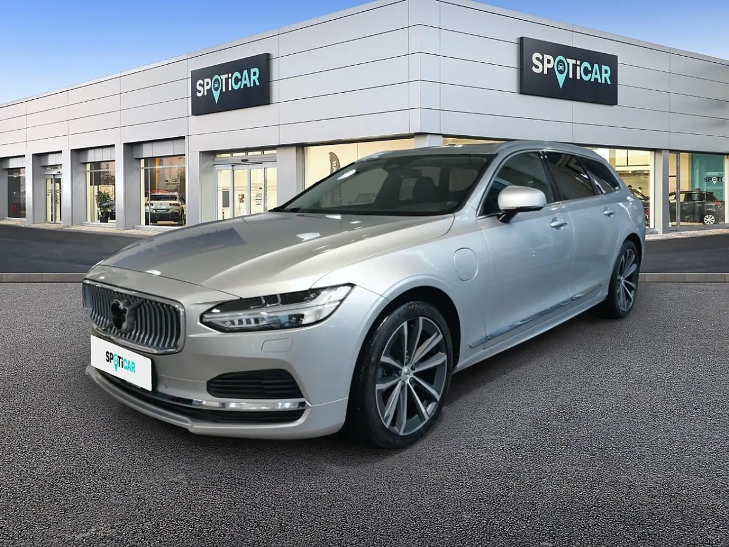 Volvo V90 T6 AWD Recharge PHEV Plus Bright Silber - 1