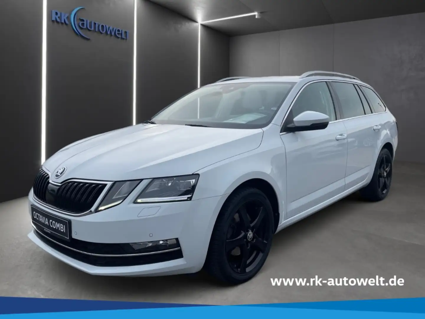 Skoda Octavia Combi Style 1.5 TSI DSG Navi,Klima,LED,PDC Blanc - 1