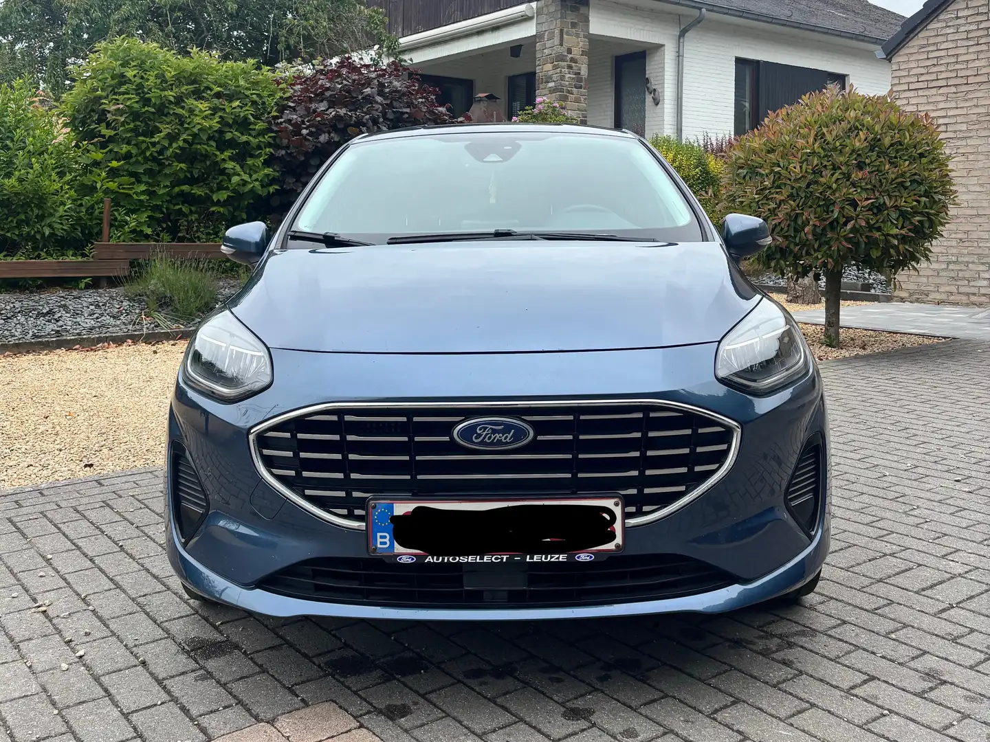 Ford Fiesta Fiesta 1.0 EcoBoost Titanium X Bleu - 2