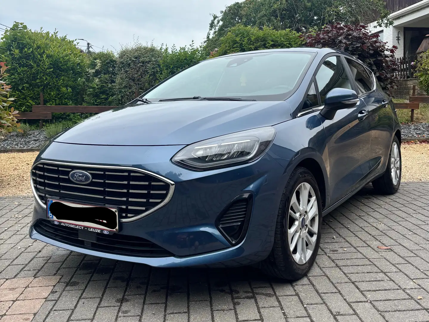 Ford Fiesta Fiesta 1.0 EcoBoost Titanium X Bleu - 1