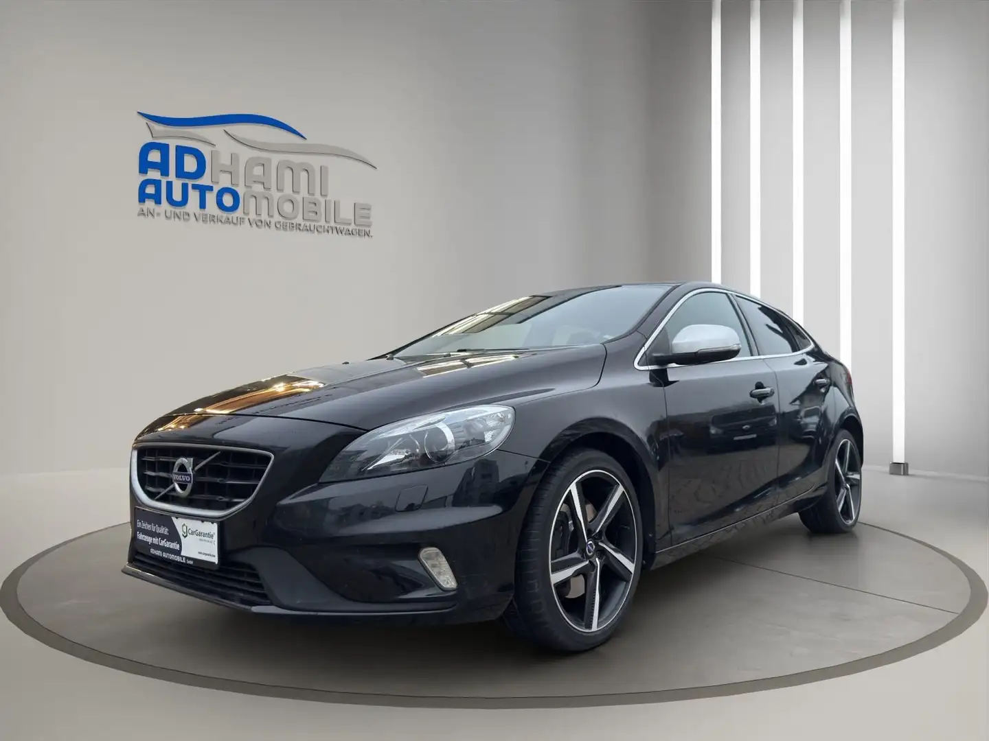 Volvo V40 R Design/NAVI/CAM/LED/KLIMA/SHZ/ALCANTARA Noir - 1