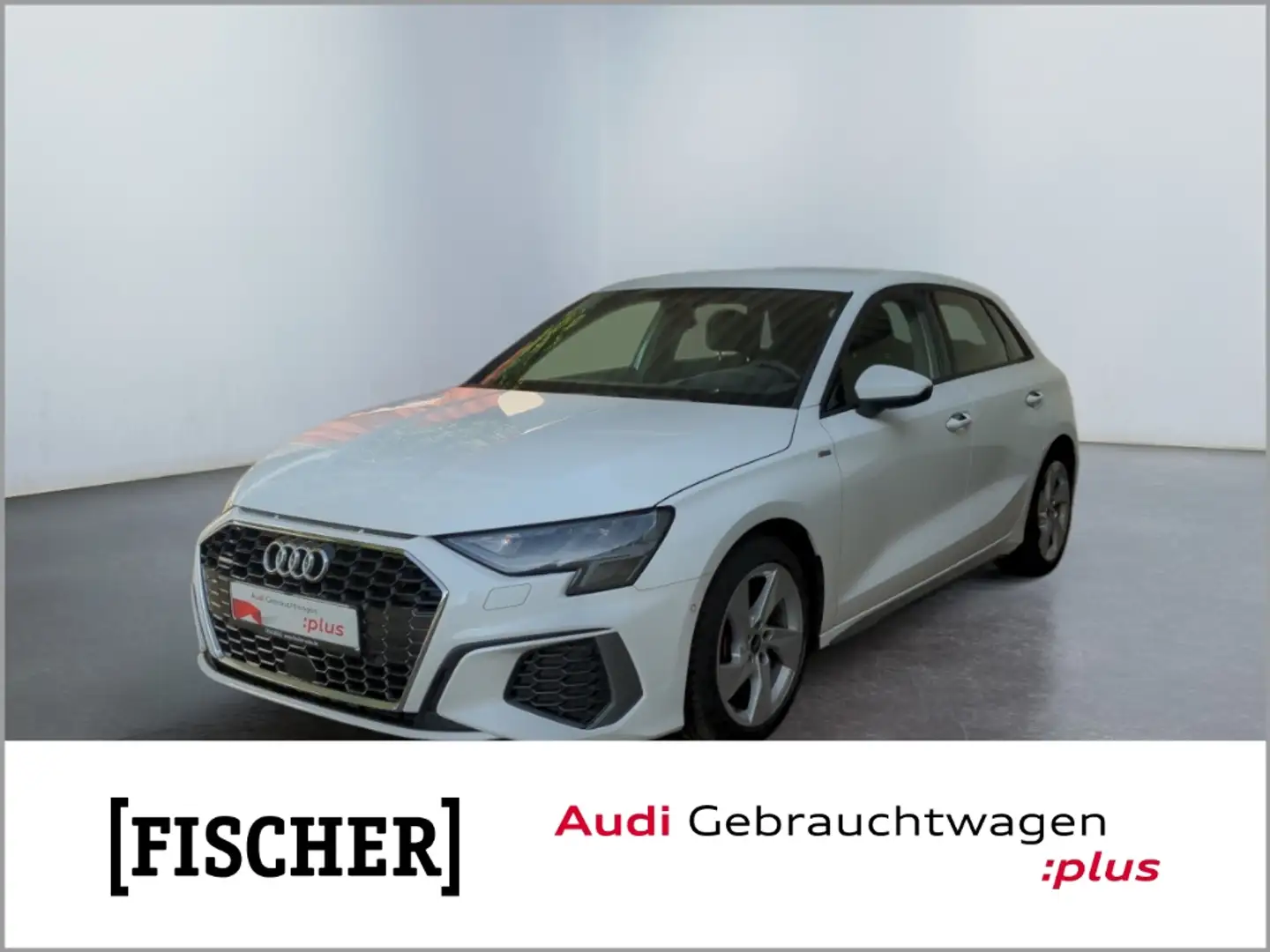 Audi A3 Sportback 40TDI quattro S tronic S line LED Navi H Weiß - 1