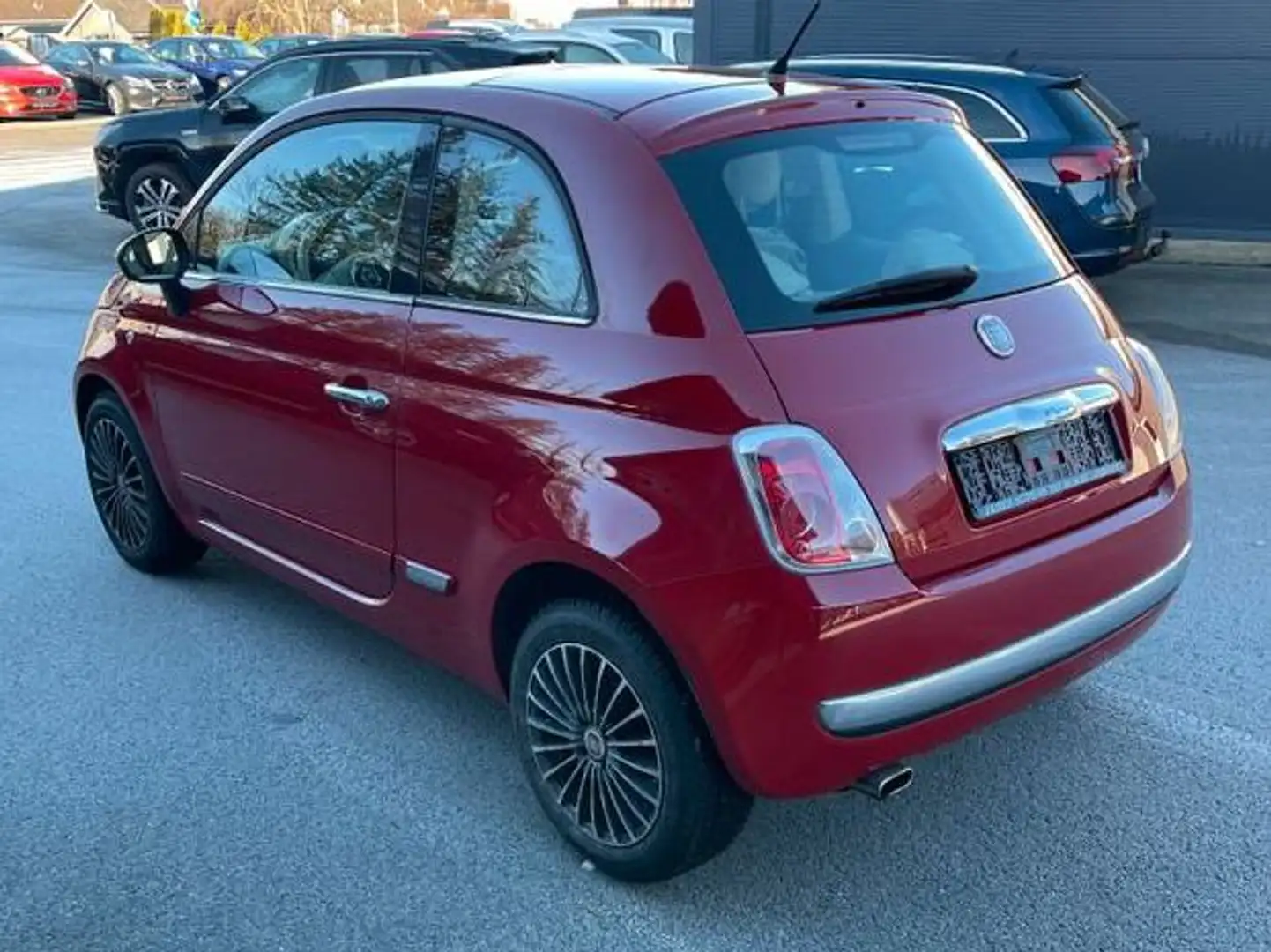 Fiat 500 500+1.3+mjt+16v+Lounge+75cv Rouge - 1
