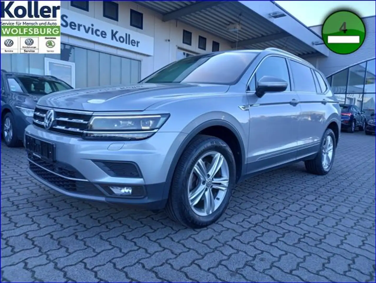 Volkswagen Tiguan Allspace 2.0 TDI DSG 4MO Highline AHK Silber - 2