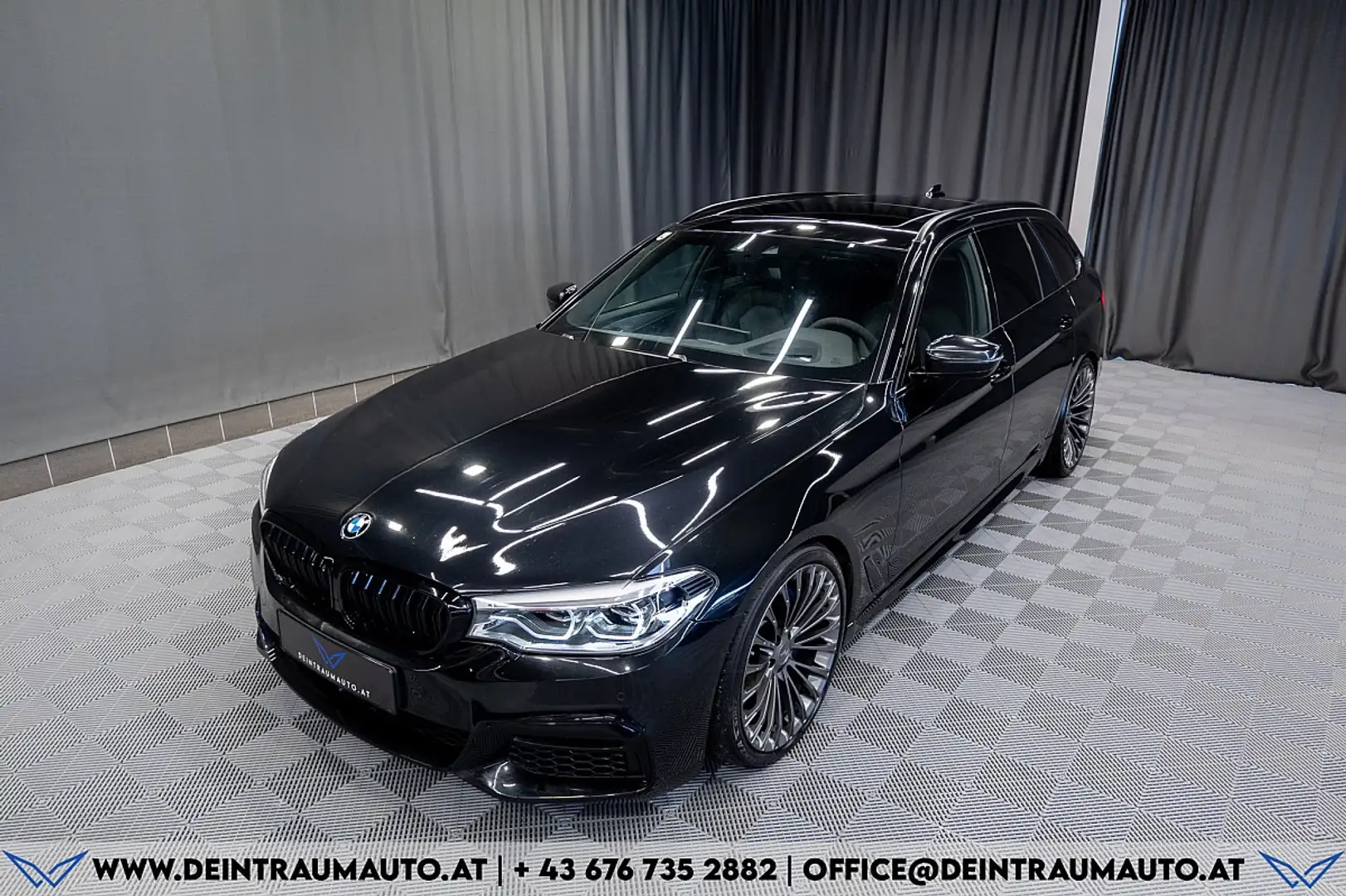 BMW 530 d xDrive Touring Aut.*M-SPORT*H&K*R-KAMERA*HEAD... Noir - 2