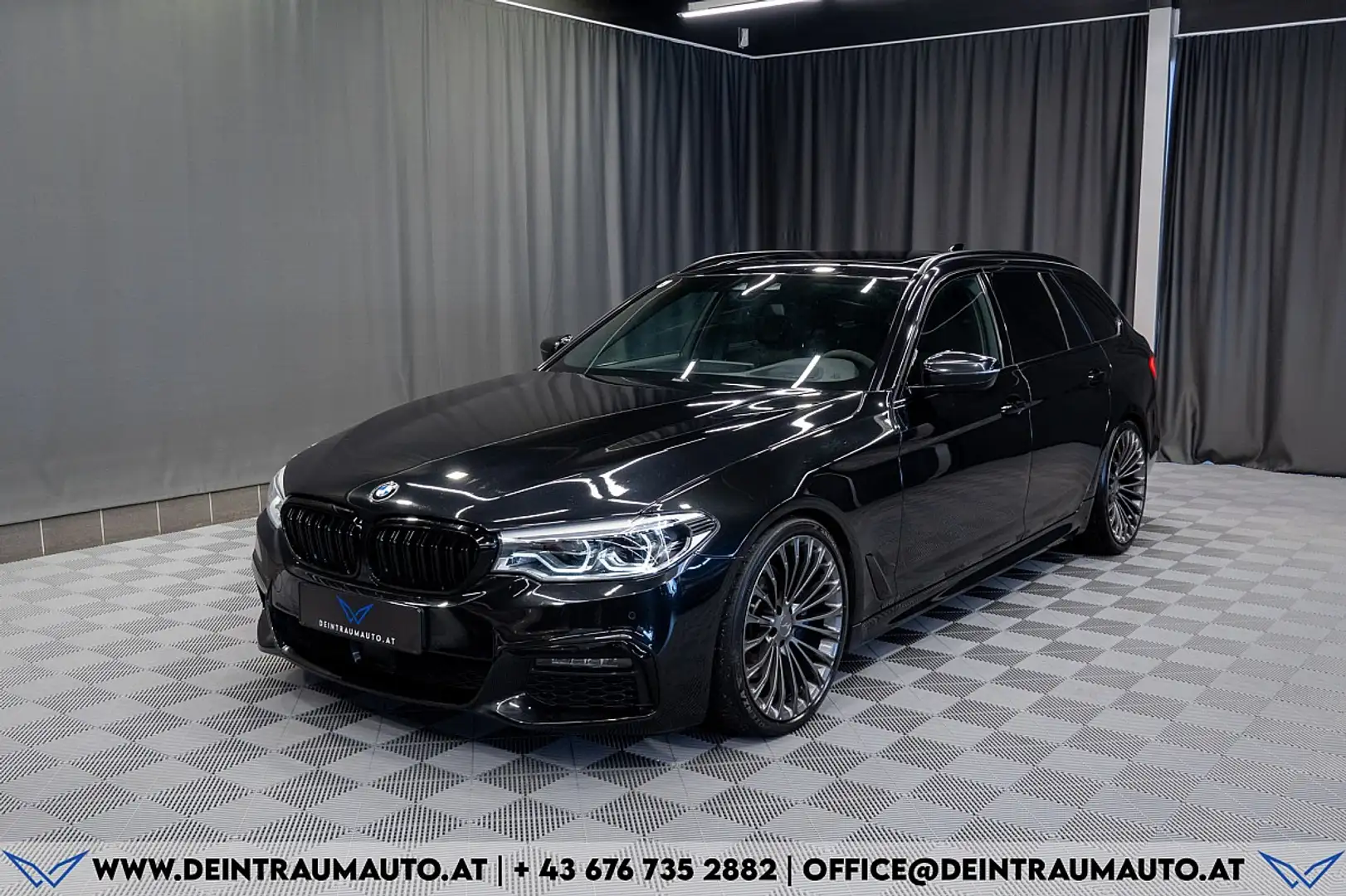 BMW 530 d xDrive Touring Aut.*M-SPORT*H&K*R-KAMERA*HEAD... Noir - 1