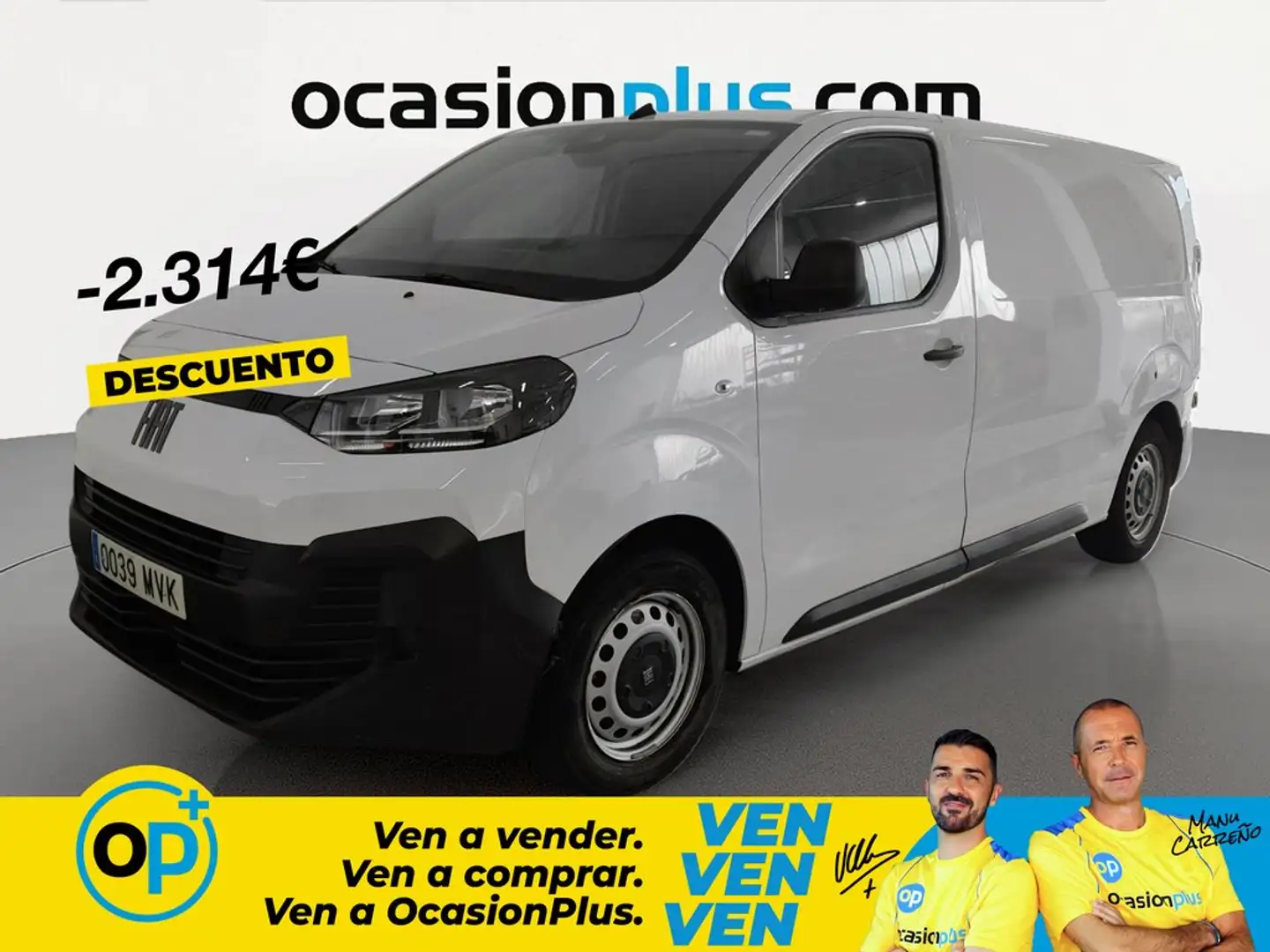 Fiat Scudo Furgón 1.5BlueHDI S&S L2 H1 88KW Blanco - 1