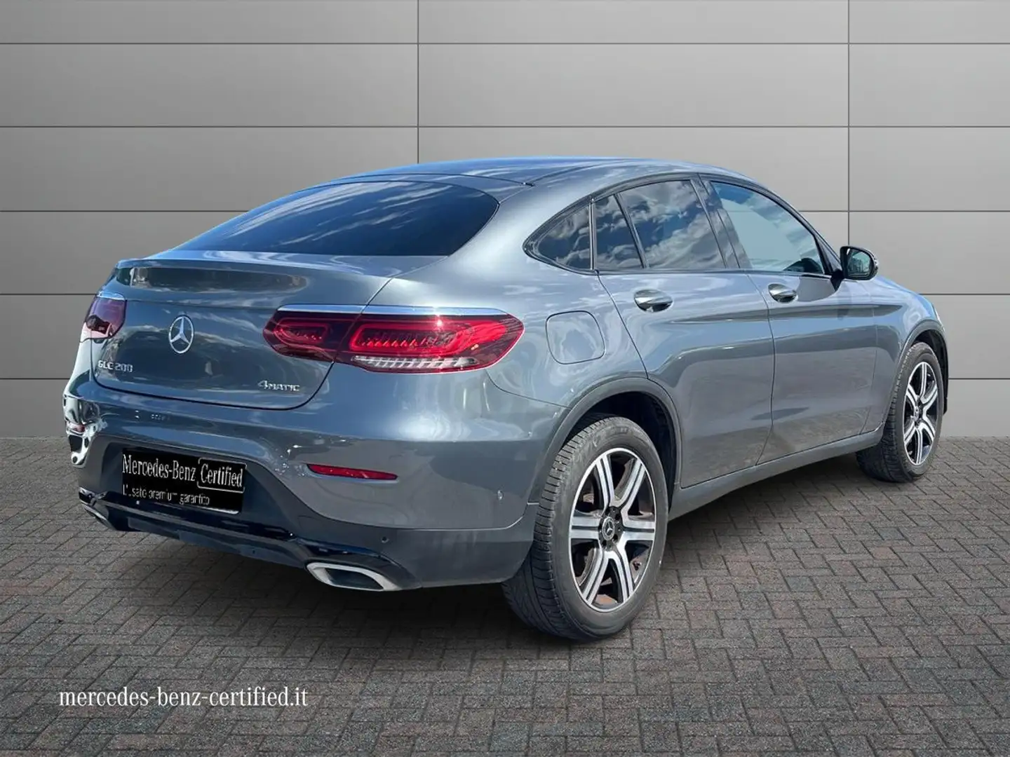 Mercedes-Benz GLC 200 GLC Coupe 200 mhev (eq-boost) Sport 4matic auto Grey - 2
