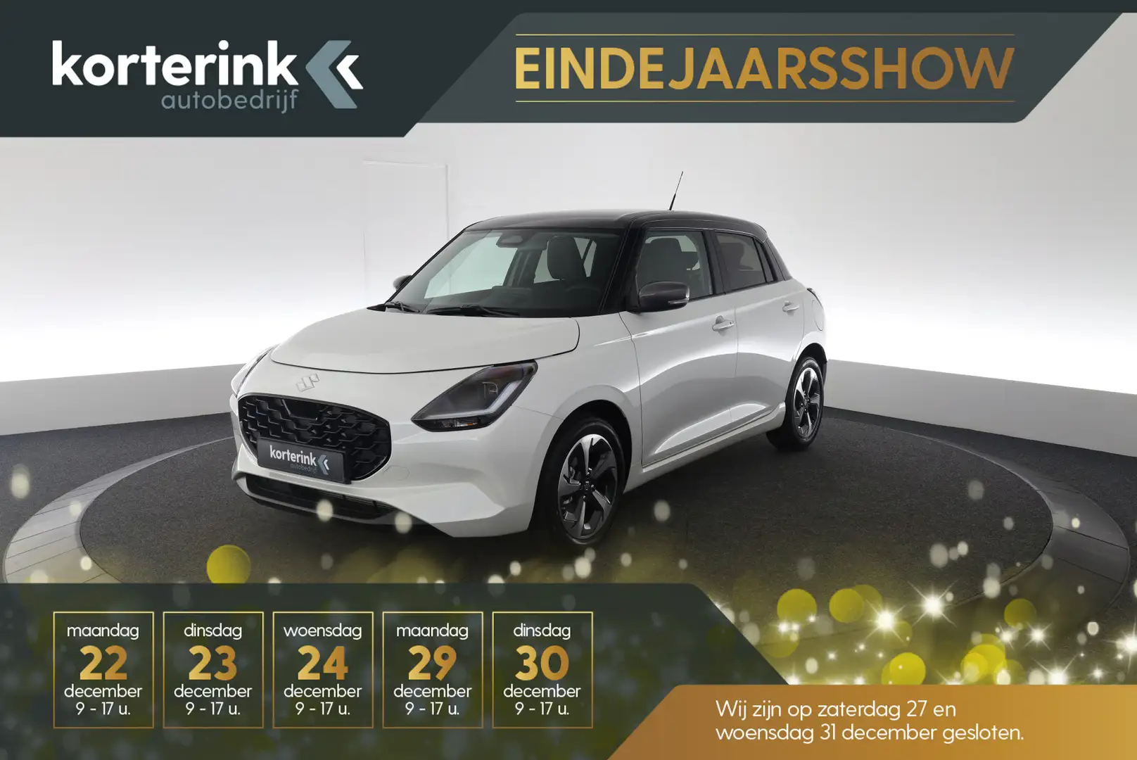 Suzuki Swift 1.2 Style Smart Hybrid | € 1.500,- korting | Priva Wit - 1