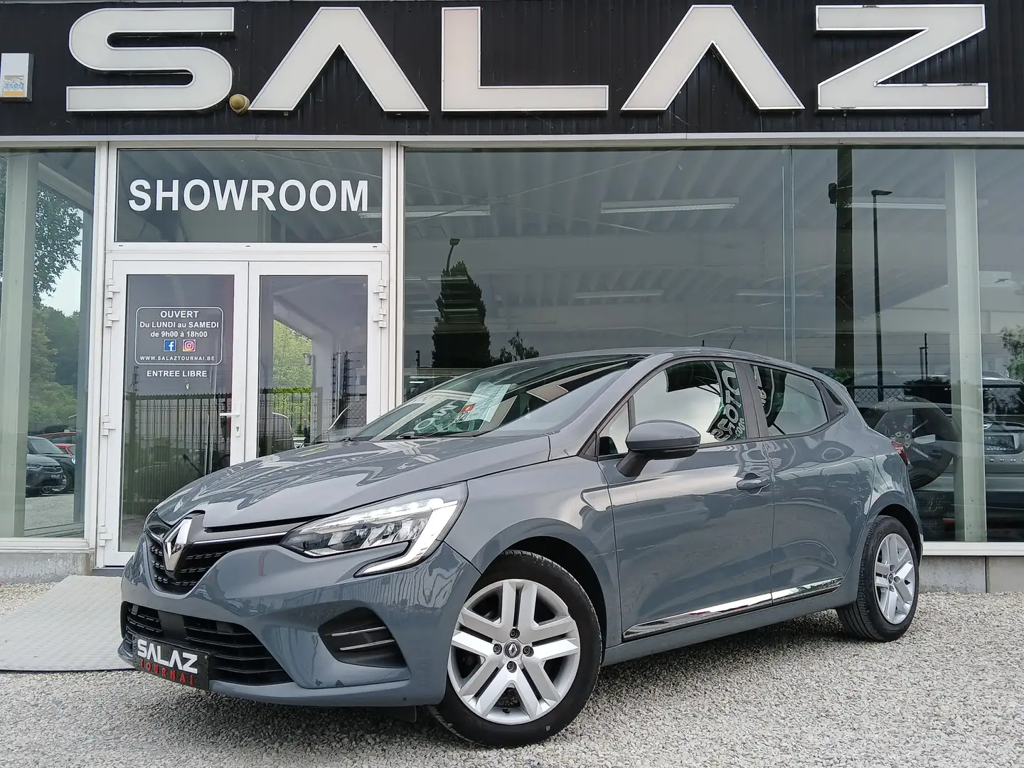 Renault Clio 1.0i SCe Zen/ECRAN/LIGNE BLANCHE/ANDROID/GARANTIE Gris - 1