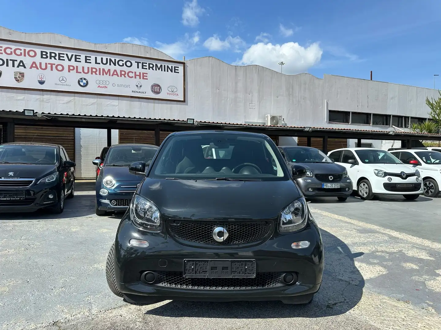 smart forTwo Cabrio 1.0 Passion 71cv twinamic Nero - 2