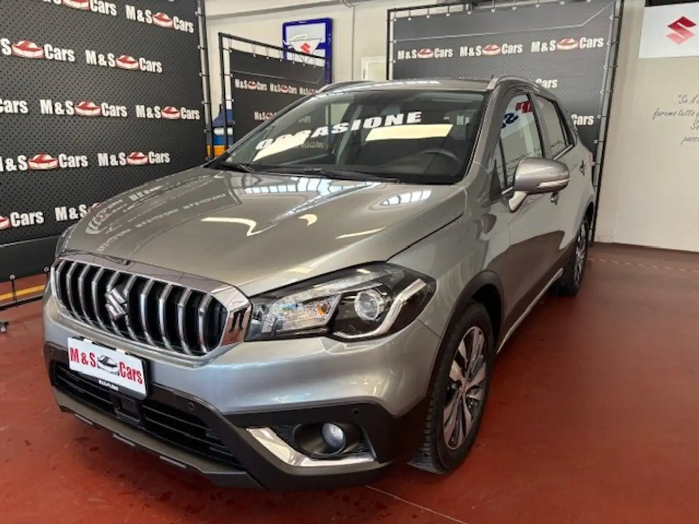 Suzuki SX4 S-Cross 1.4 boosterjet BZ/GPL Top 4wd allgrip-TAGLIANDATA! Gris - 1
