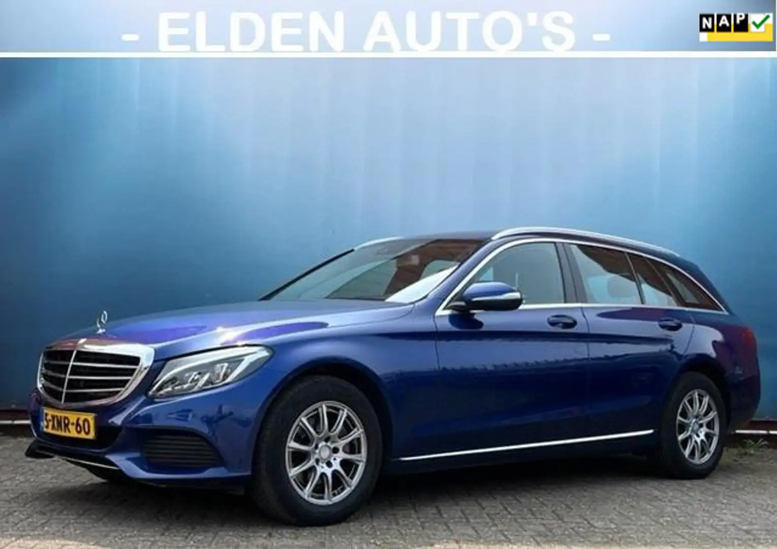 Mercedes-Benz C 180 Estate Ambition/Automaat/NL auto/Navigatie Bleu - 1