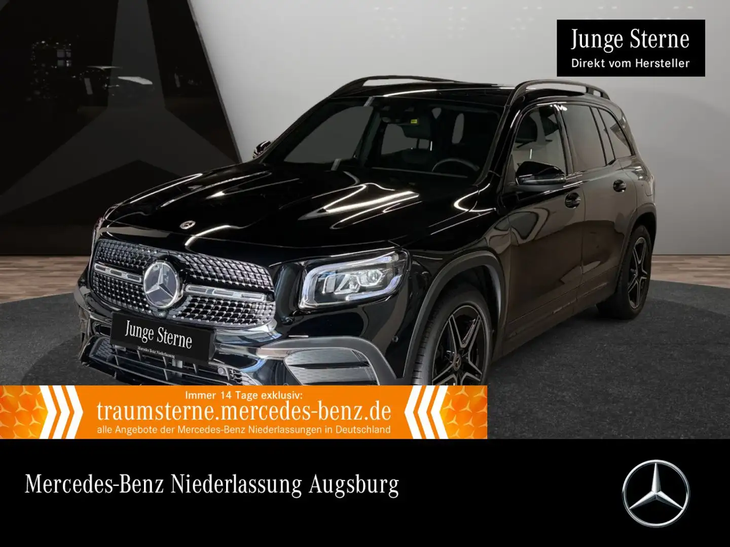Mercedes-Benz GLB 200 d AMG+NIGHT+LED+KAMERA+19"+8G Schwarz - 1