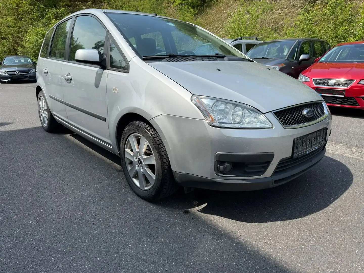 Ford Focus C-MAX Fun,1.Hand,Klima,PDC,TÜV&SERV NEU Plateado - 1