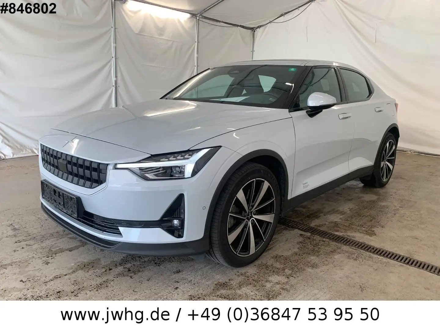 Polestar 2 Long Range Dual Pixel 19" Pano Wärmep ACC+Spur Argent - 1