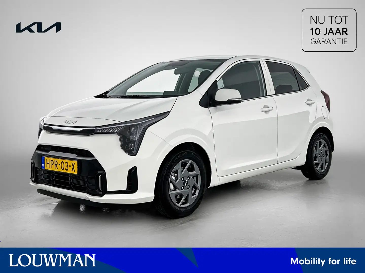 Kia Picanto 1.0 DPI DynamicPlusLine NIEUW! Uit voorraad leverb Wit - 1