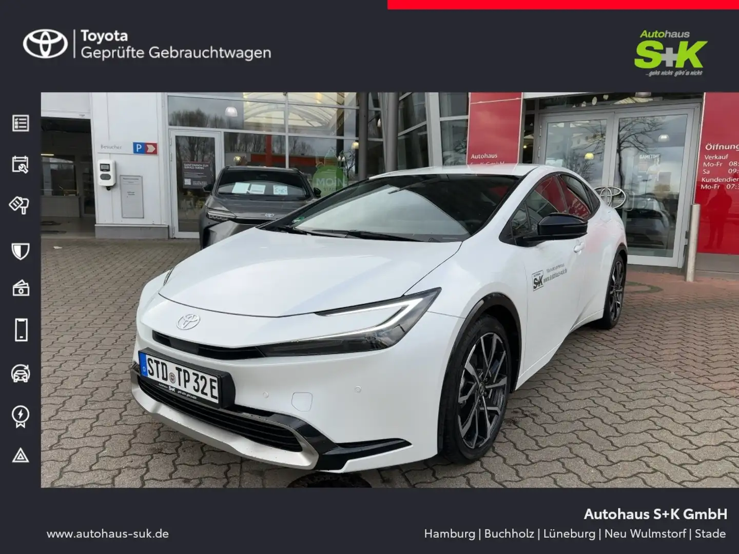 Toyota Prius 2.0L Plug-in Hybrid Executive+SHZ+R-KAMERA Blanco - 1